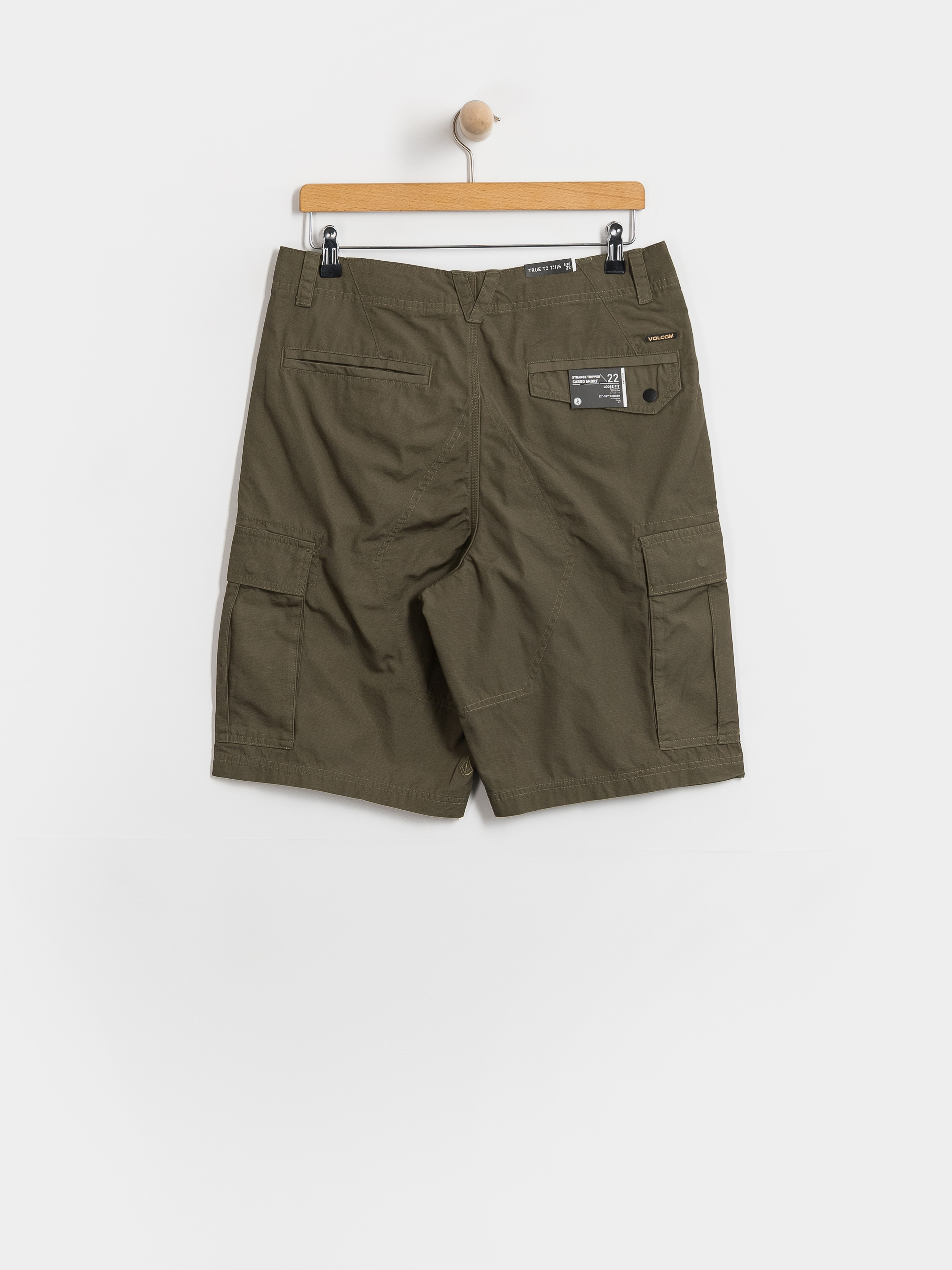 Pantaloni scurți Volcom Strange Tripper Cargo 22 (wintermoss)