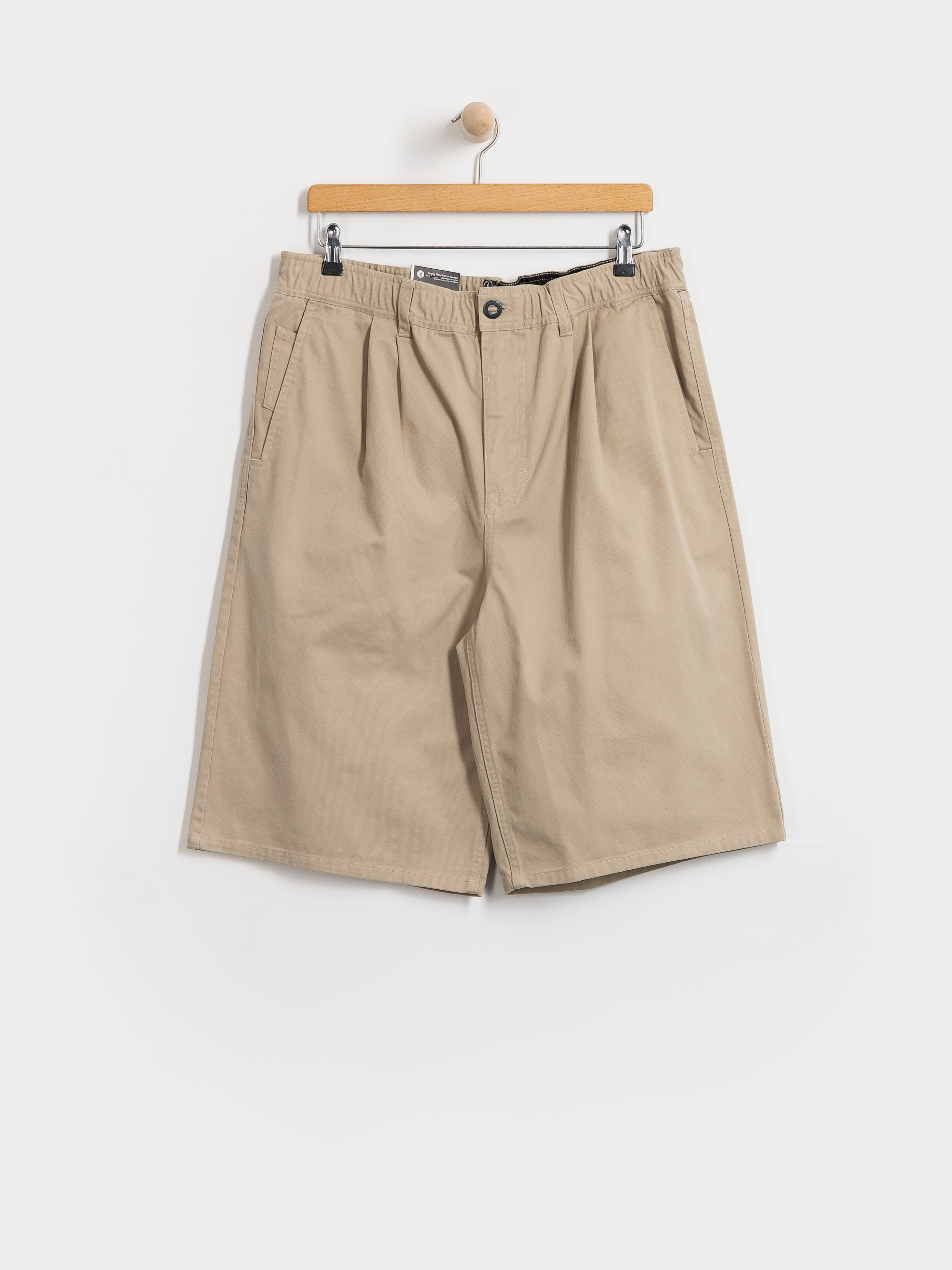 Pantaloni scurți Volcom Chillow Pleat Ew Chino Sht 24 (light khaki)