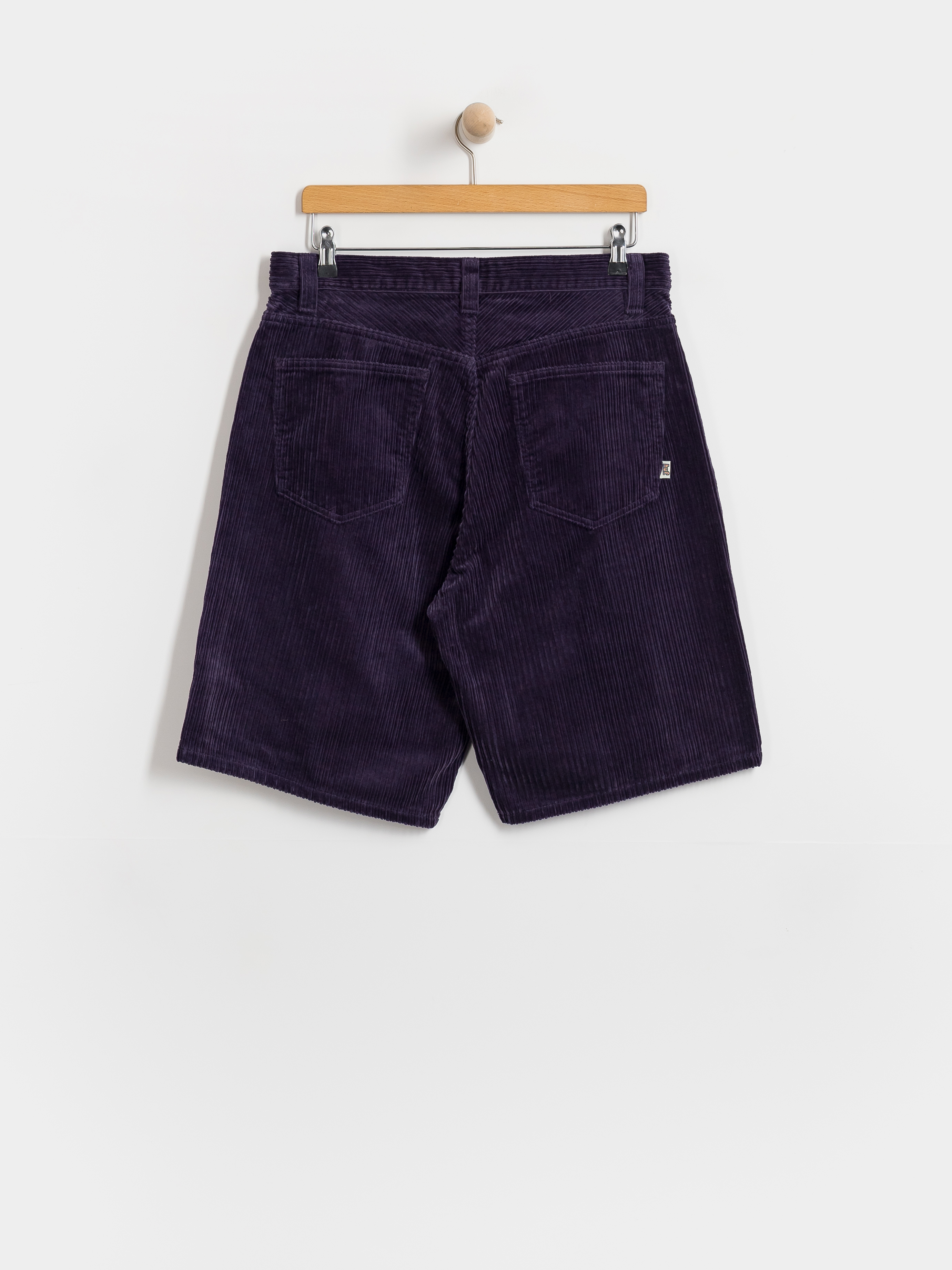 Pantaloni scurți HUF Cromer Corduroy (dark berry)