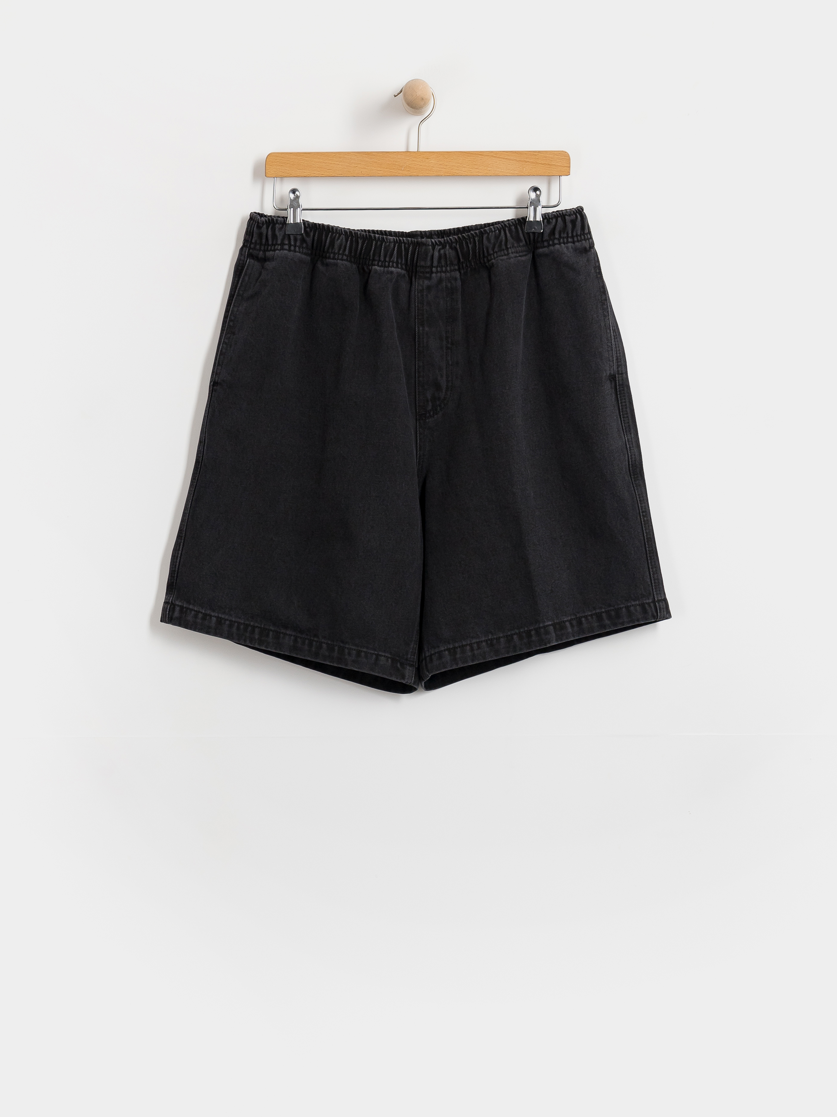 Pantaloni scurți OBEY Easy Denim (washed black)