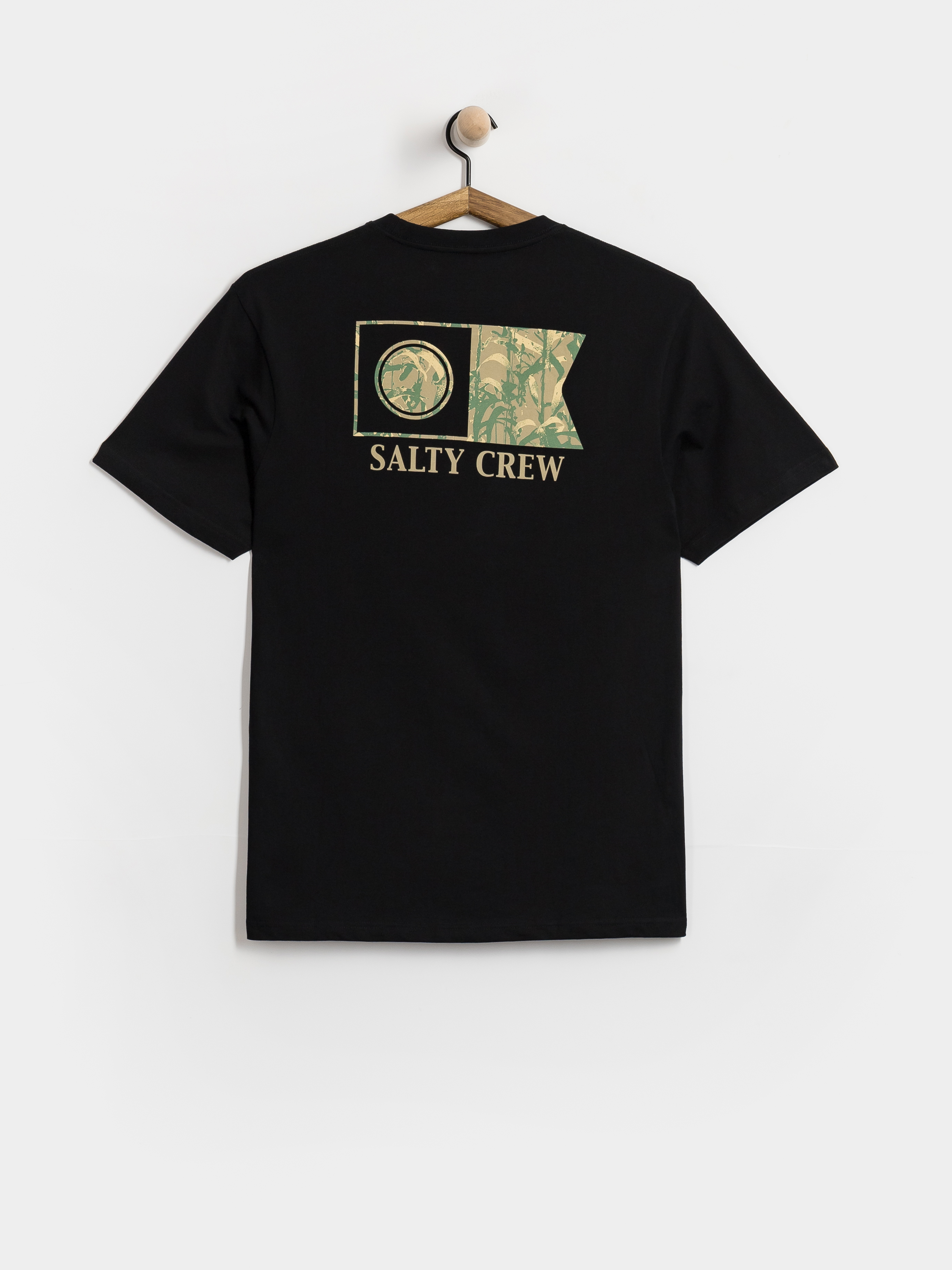 Tricou Salty Crew Flagship (black)