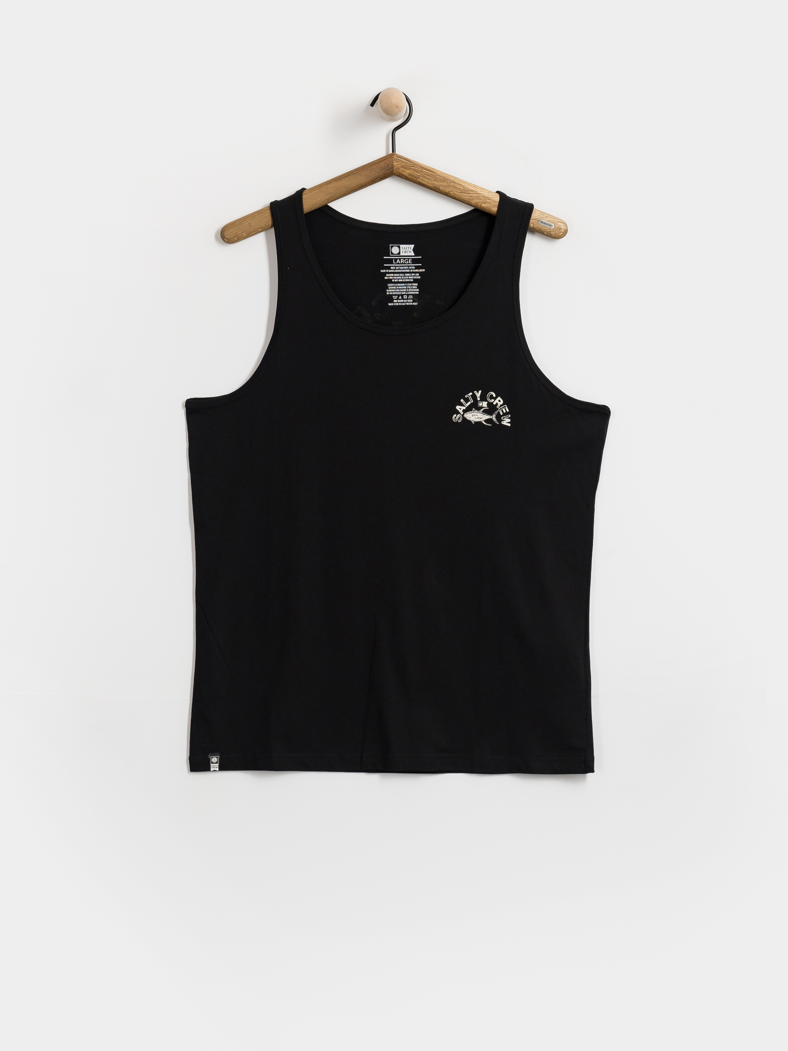 Tricou Salty Crew Stamped (black)