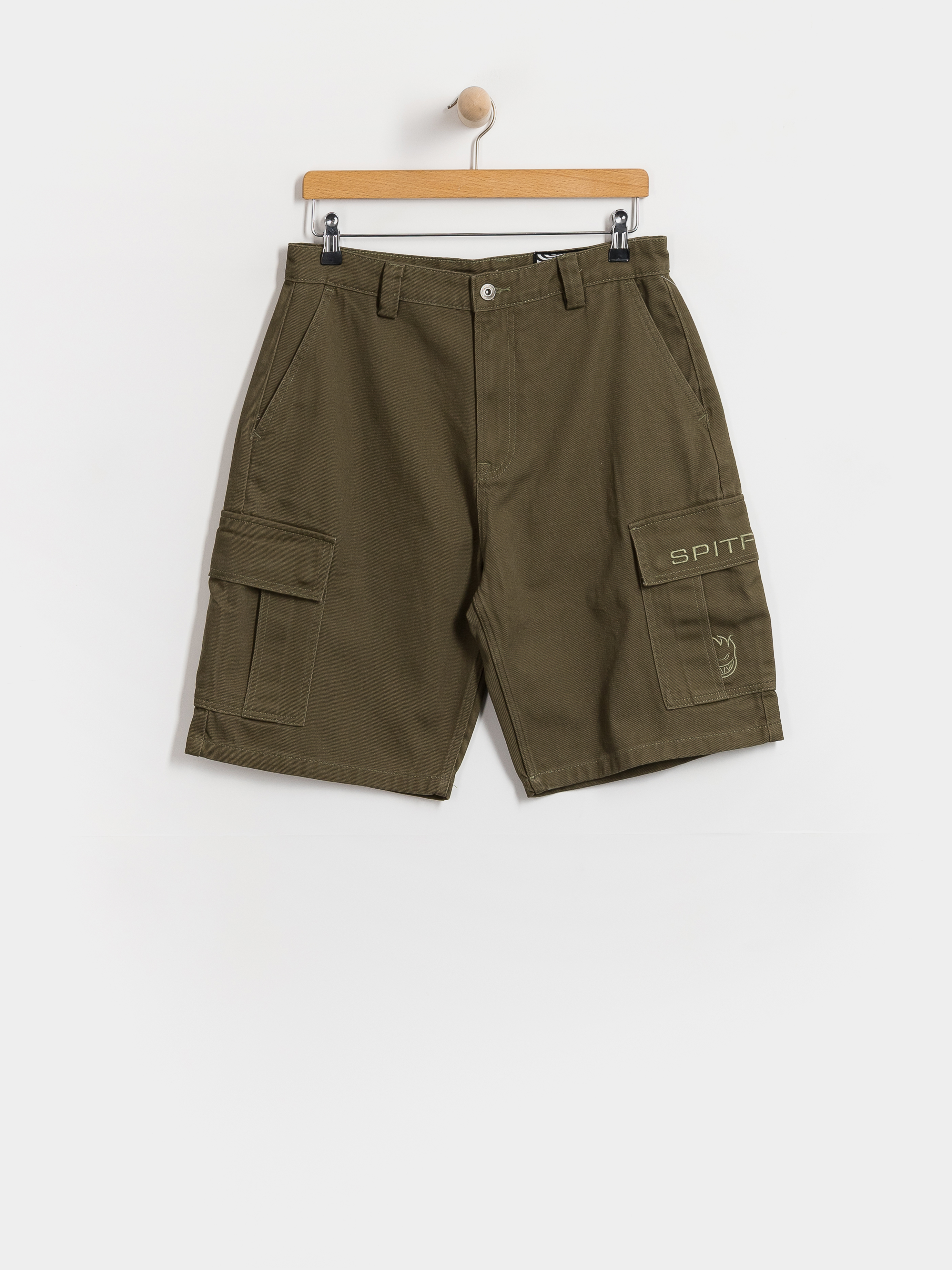 Pantaloni scurți Spitfire Classic 87 Cargo (olive)