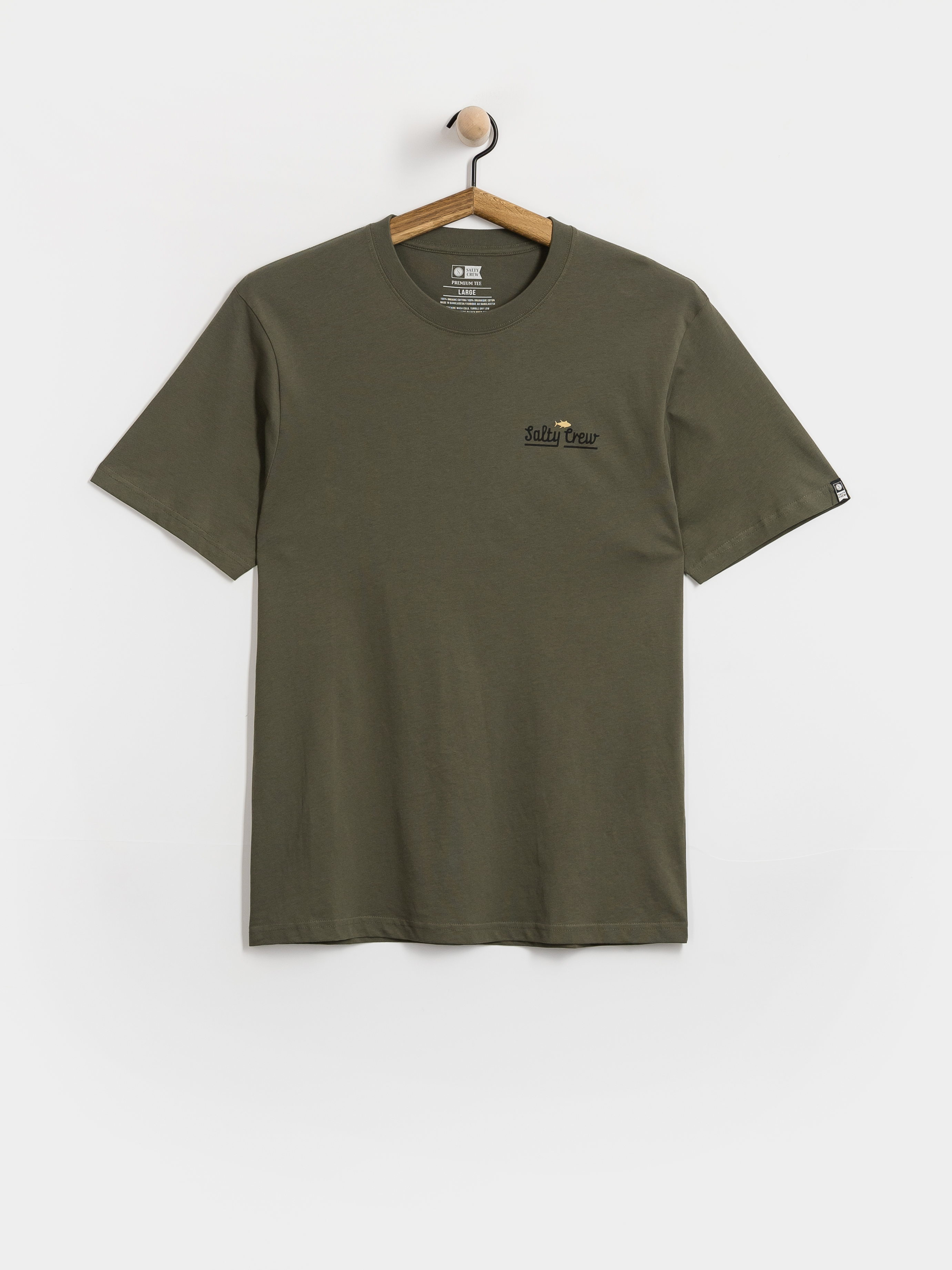 Tricou Salty Crew Border Fill Classic (dusty olive)