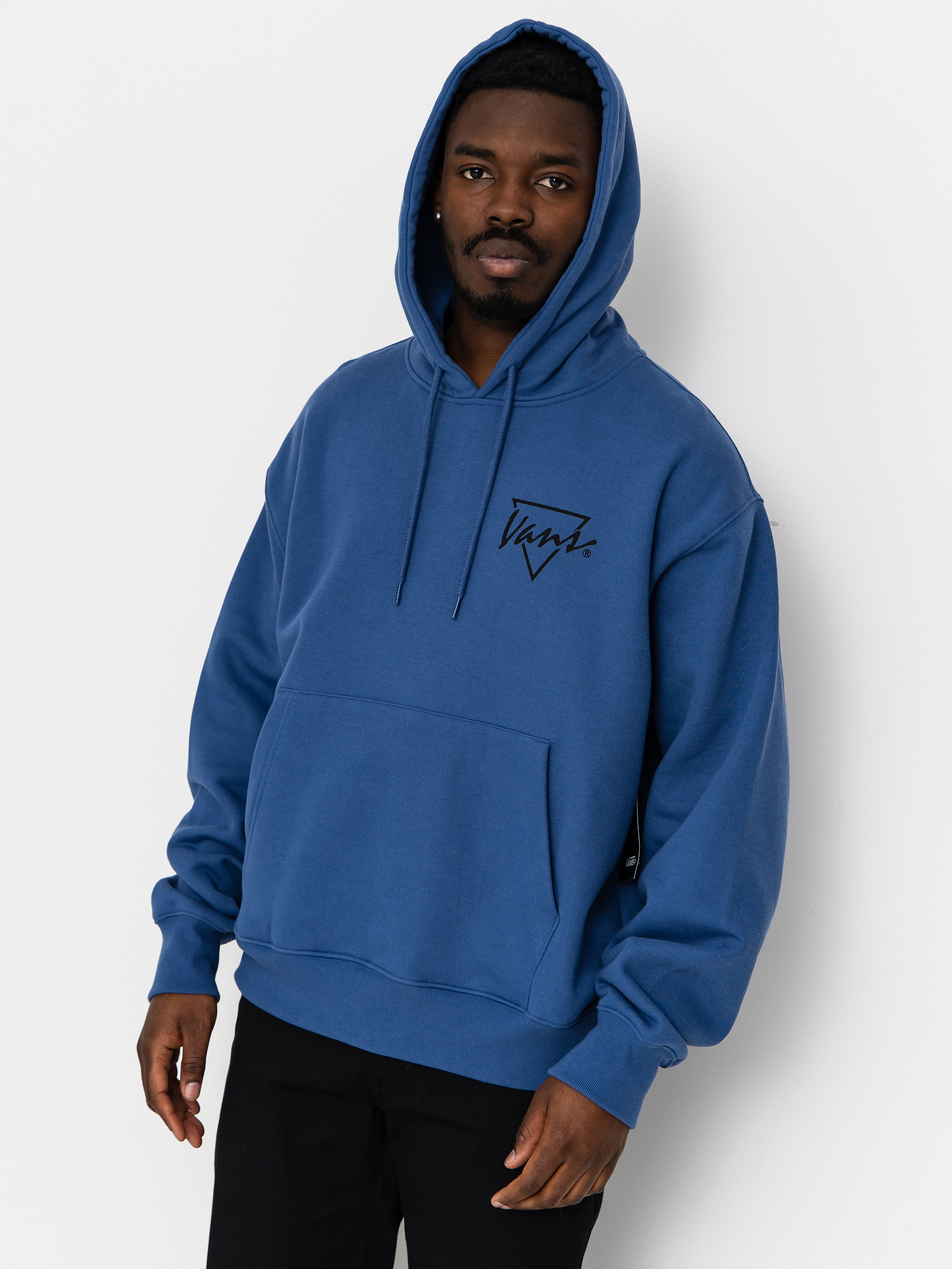 Hanorac cu glugă Vans Palm Drive HD (true navy)