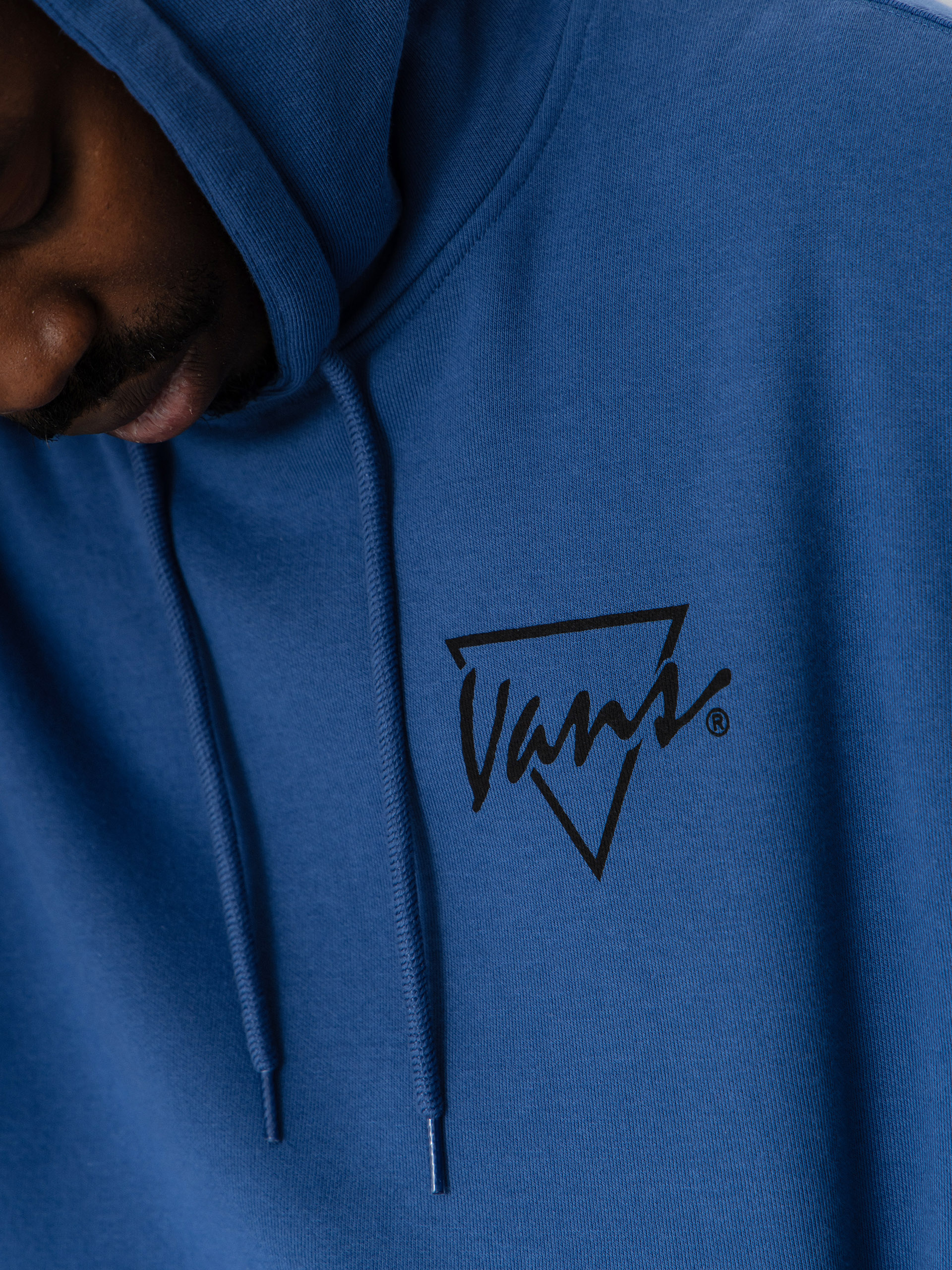 Hanorac cu glugă Vans Palm Drive HD (true navy)