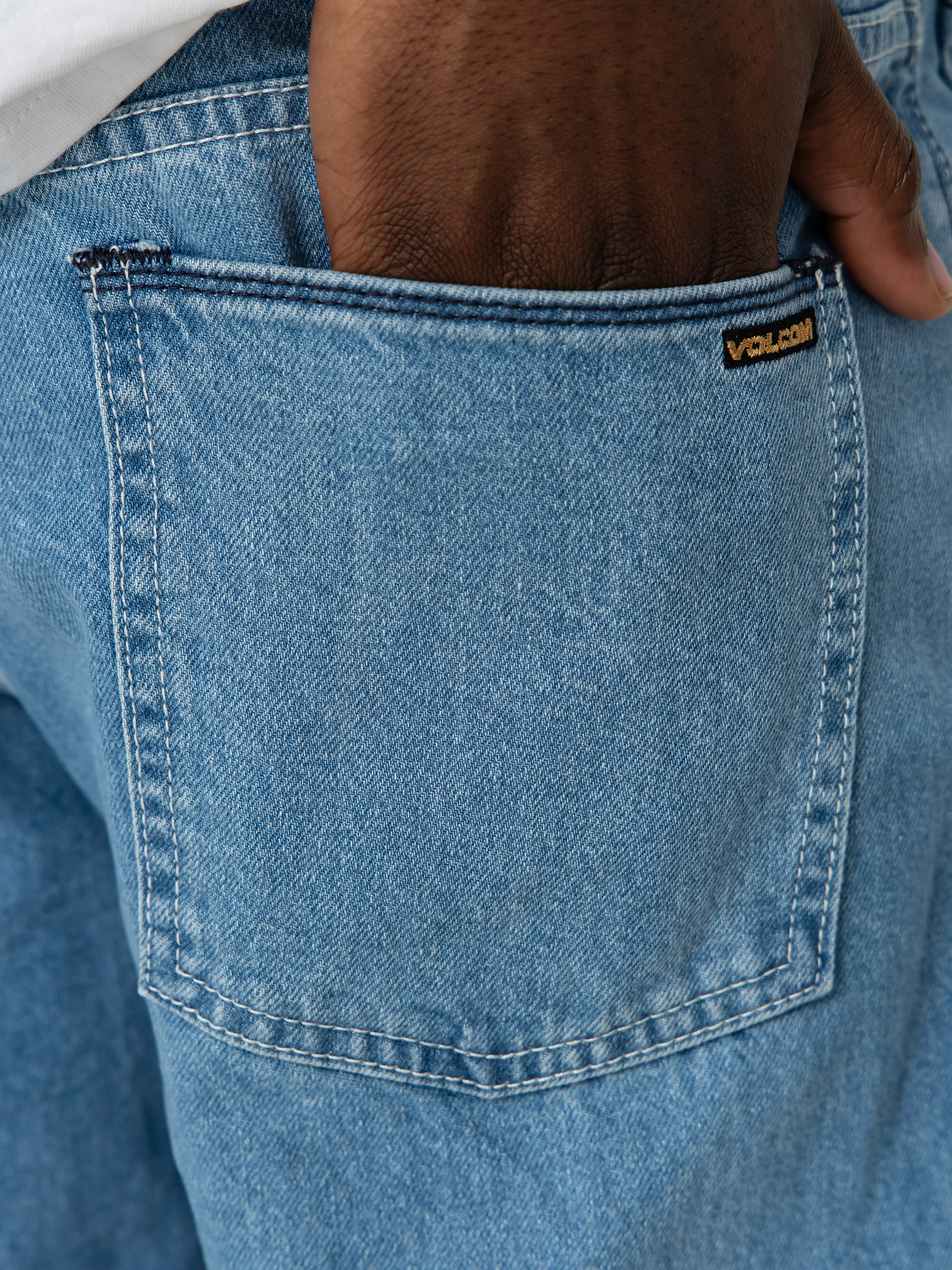 Pantaloni Volcom Fivedown (camper blue)