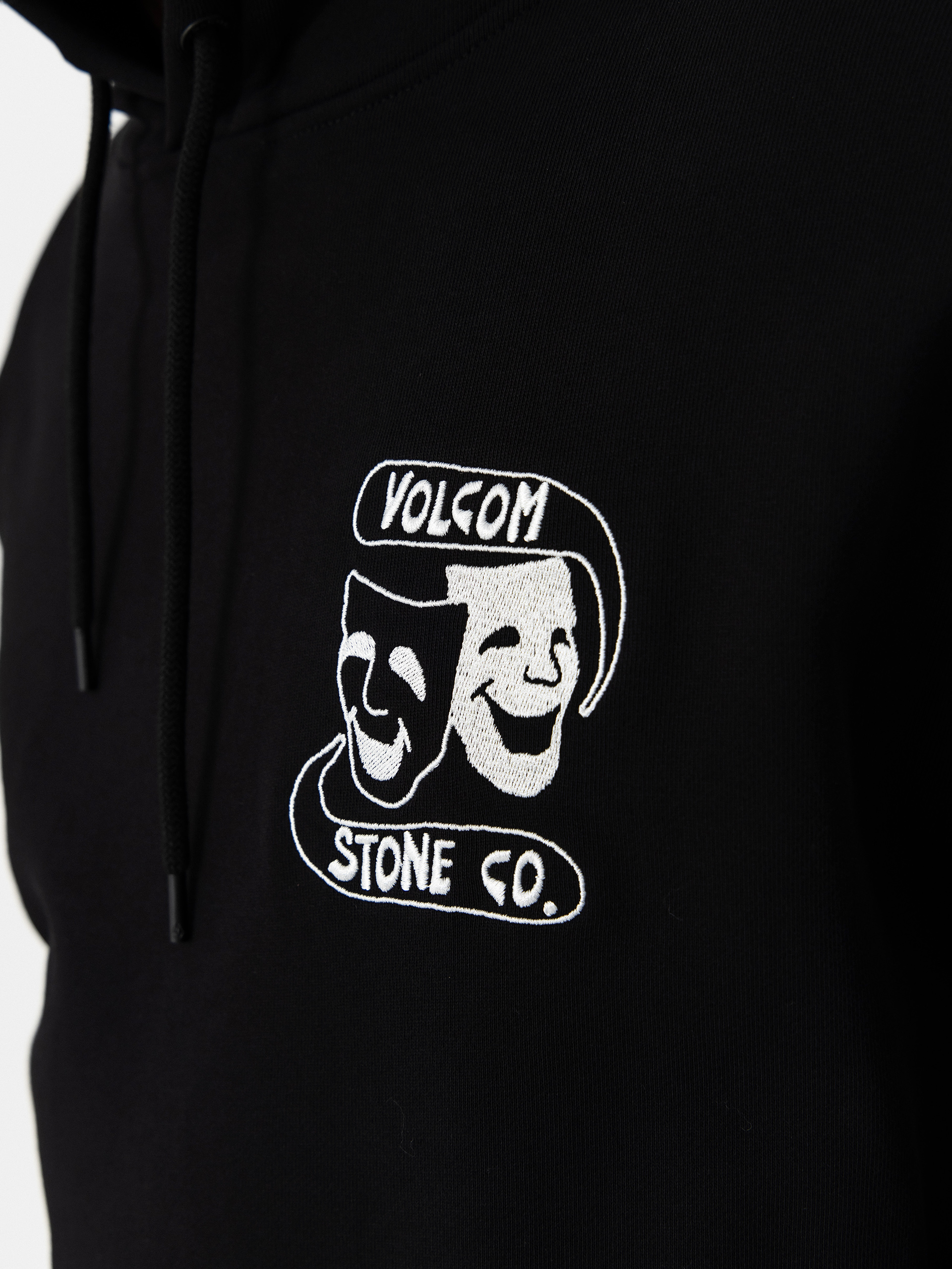 Hanorac cu glugă Volcom Handerry HD (black)