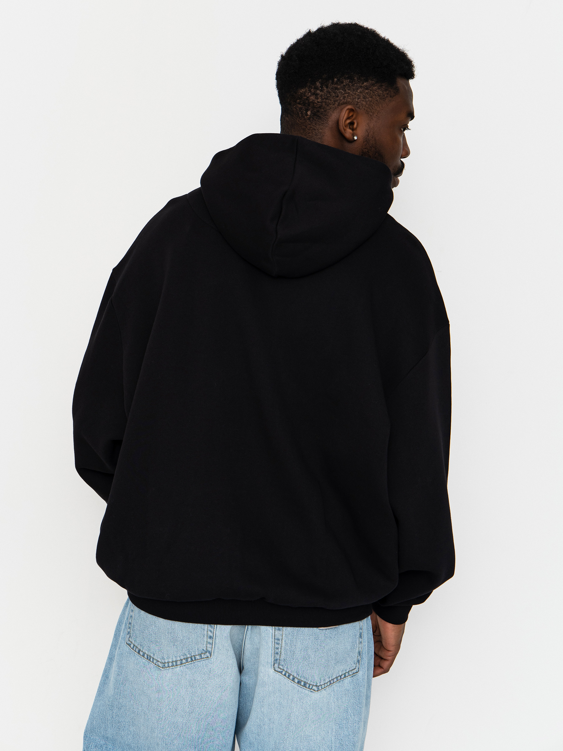 Hanorac cu glugă Karl Kani Small Signature Essential HD (black)