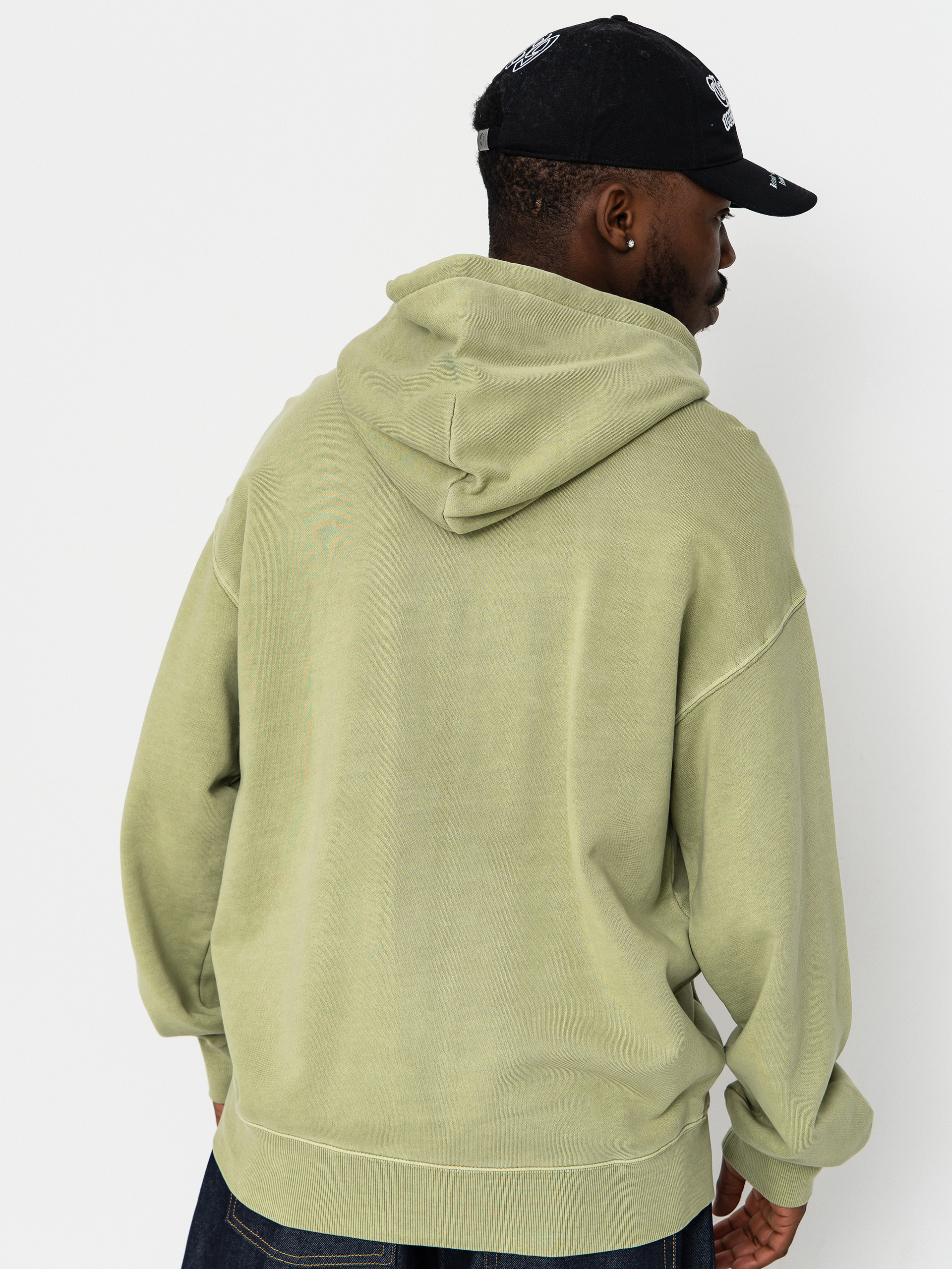 Hanorac cu glugă Carhartt WIP Nelson ZHD (gentle green)