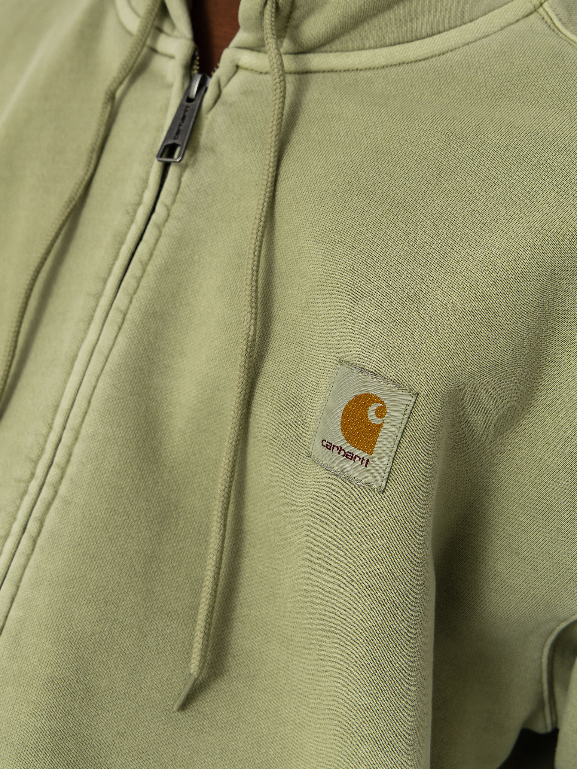 Hanorac cu glugă Carhartt WIP Nelson ZHD (gentle green)
