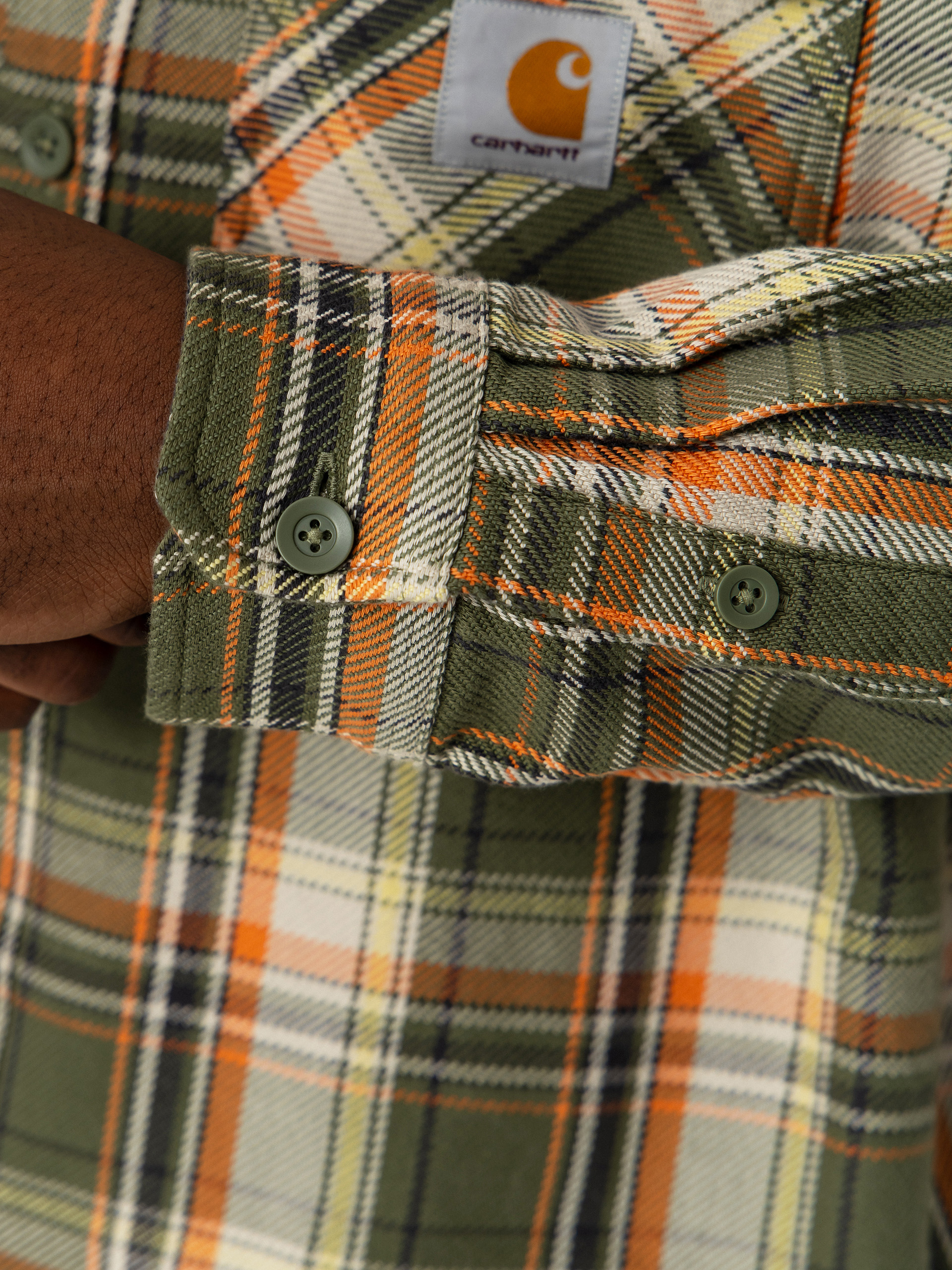 Cămașă Carhartt WIP Tunick (tunick check/dollar green)