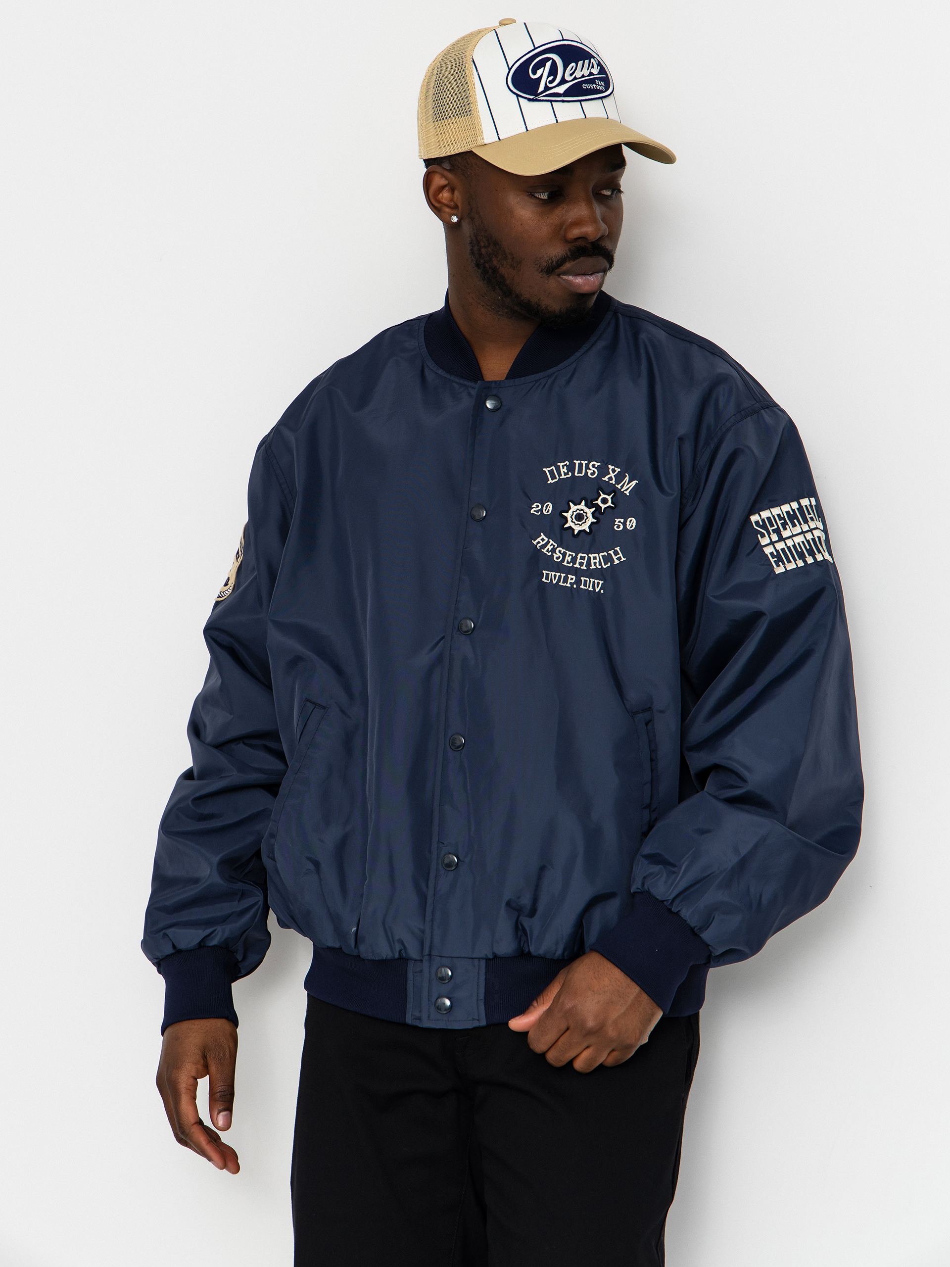 Geacă Deus Ex Machina Horsepower (black iris)