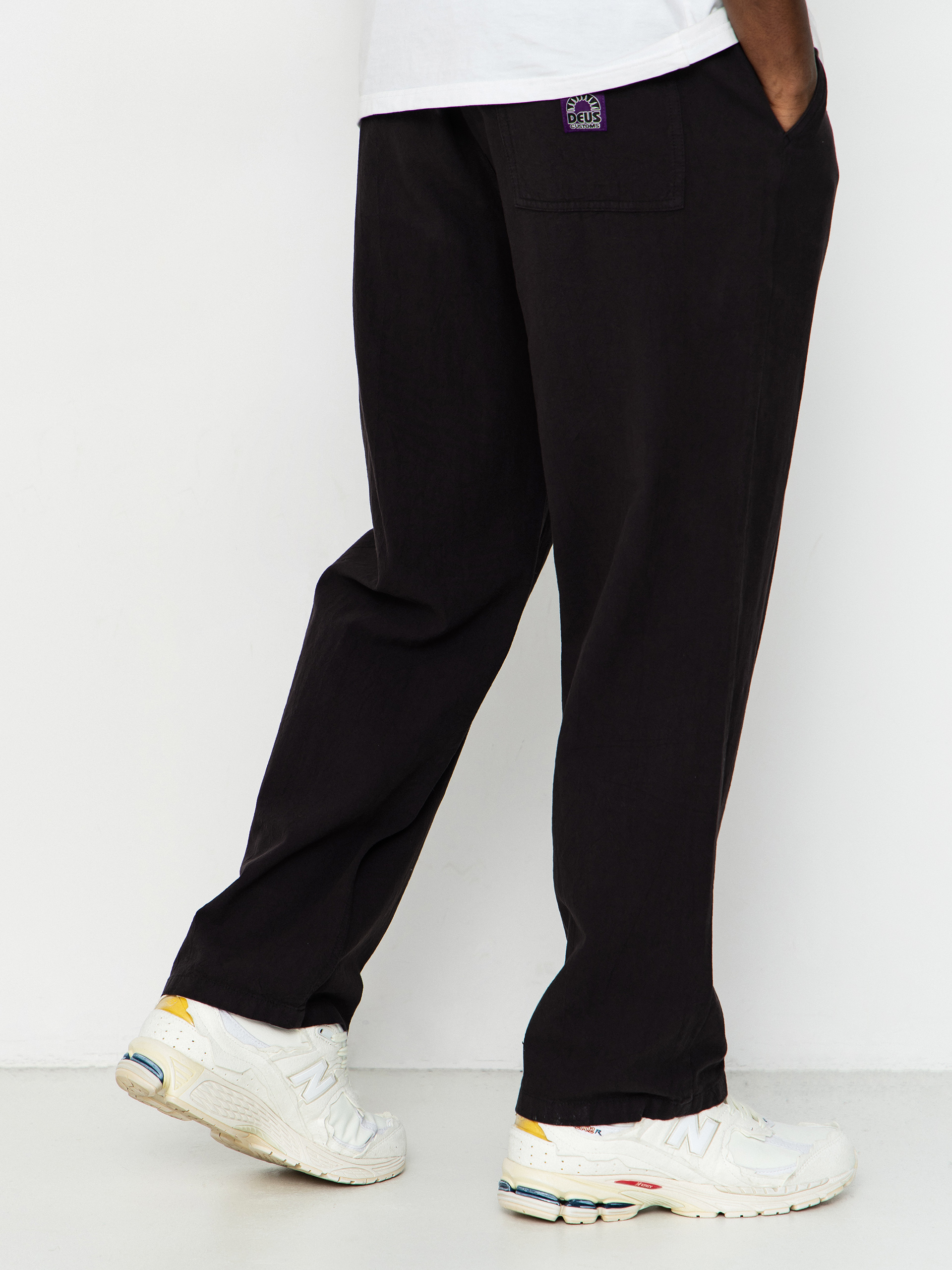 Pantaloni Deus Ex Machina Infinity Beach (anthracite)