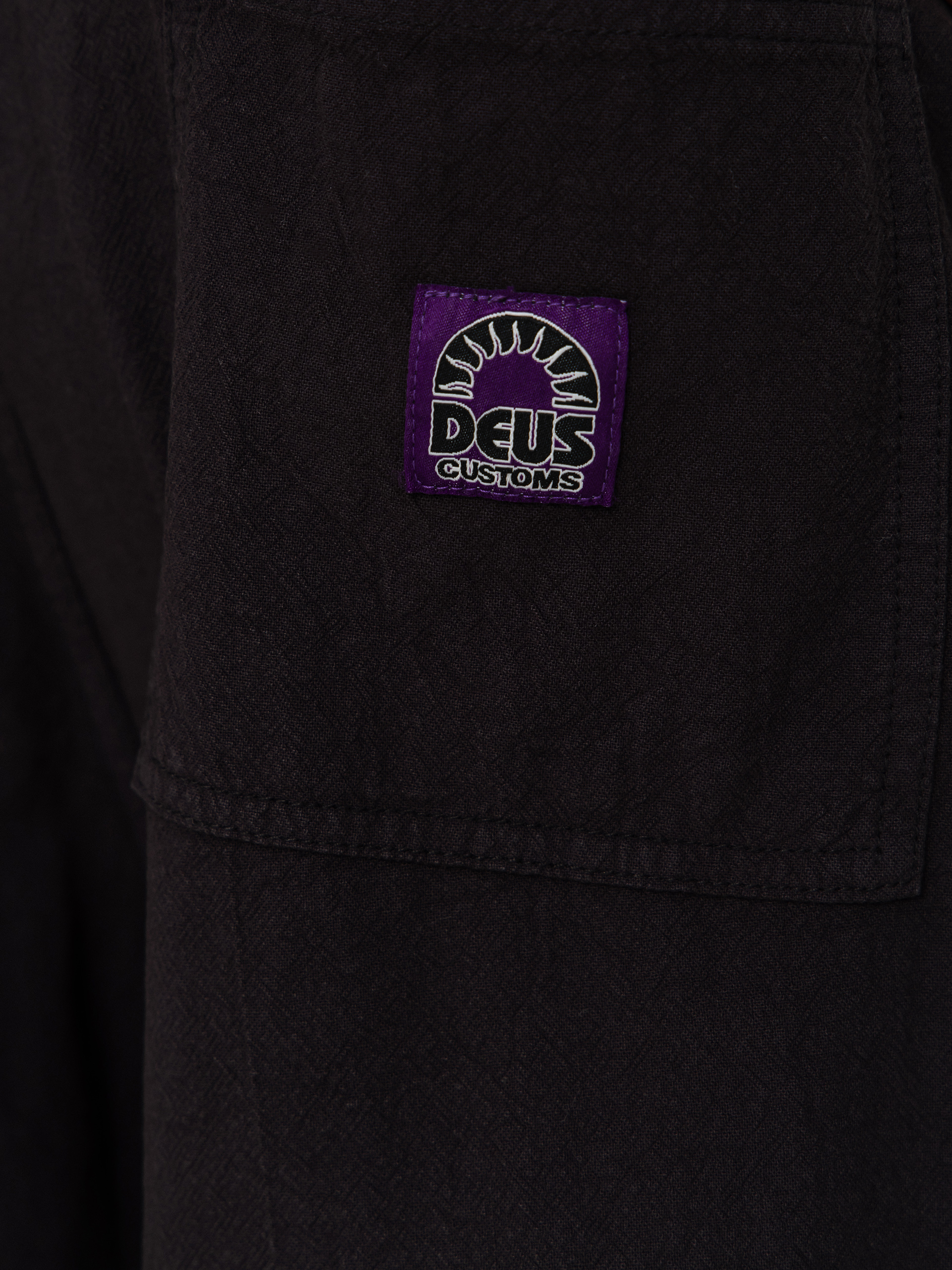 Pantaloni Deus Ex Machina Infinity Beach (anthracite)