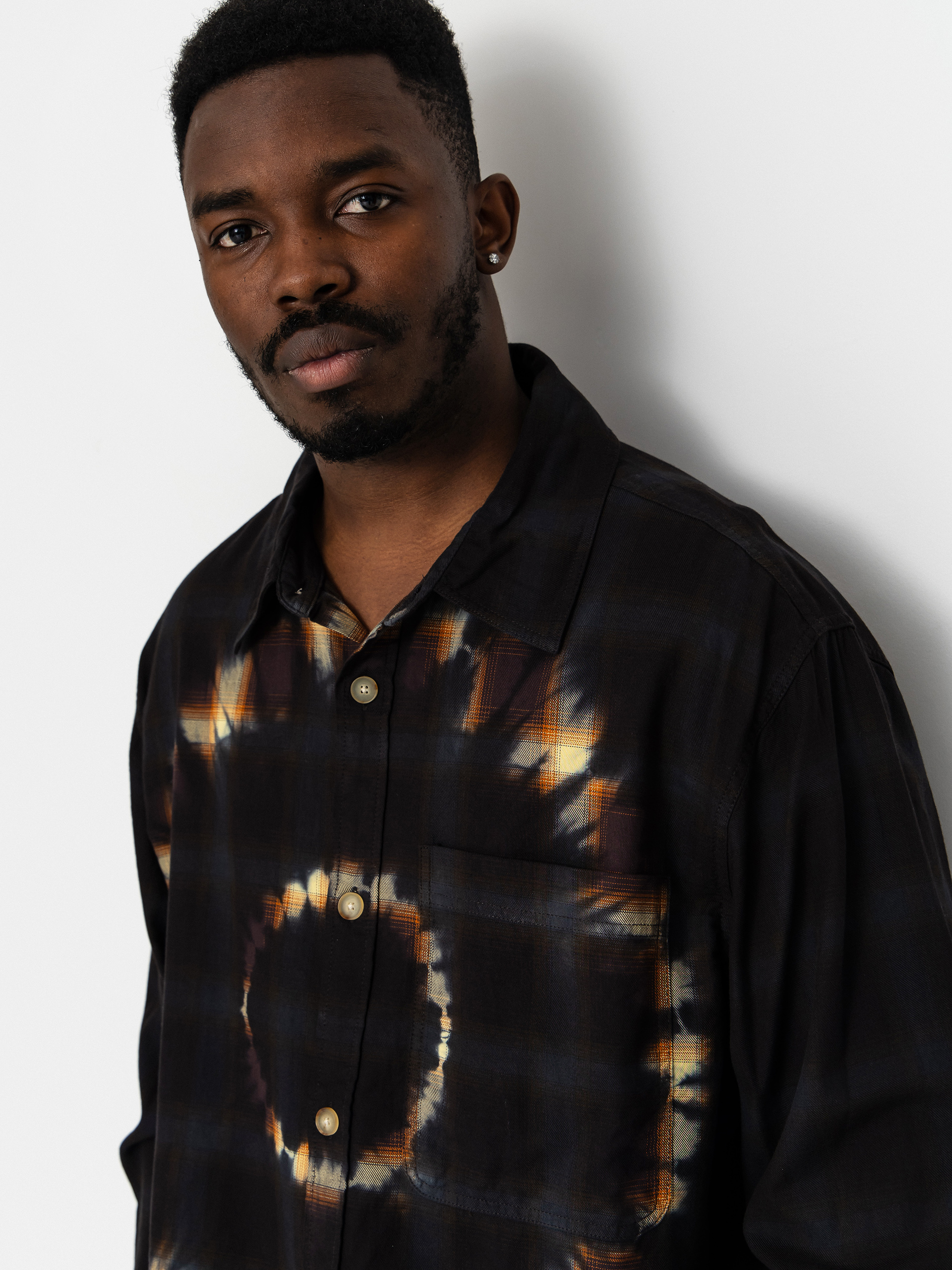 Cămașă Deus Ex Machina Vicizous (nightingale brown)