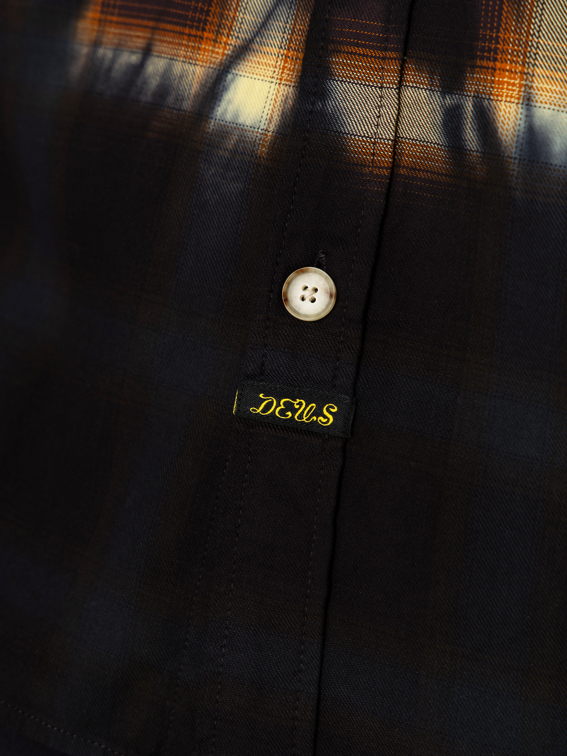 Cămașă Deus Ex Machina Vicizous (nightingale brown)