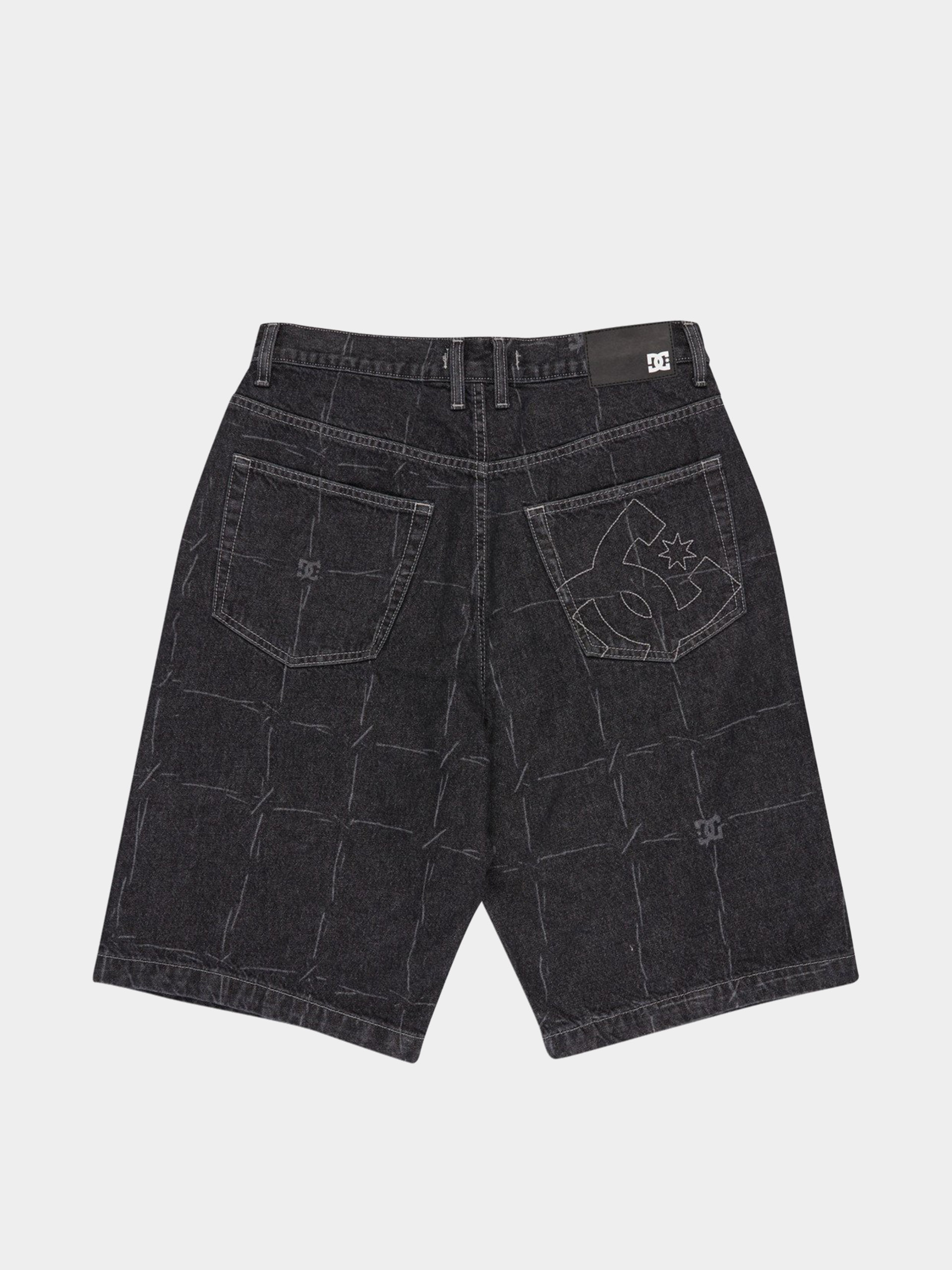 Pantaloni scurți DC Baggy Denim (wired 32 black)