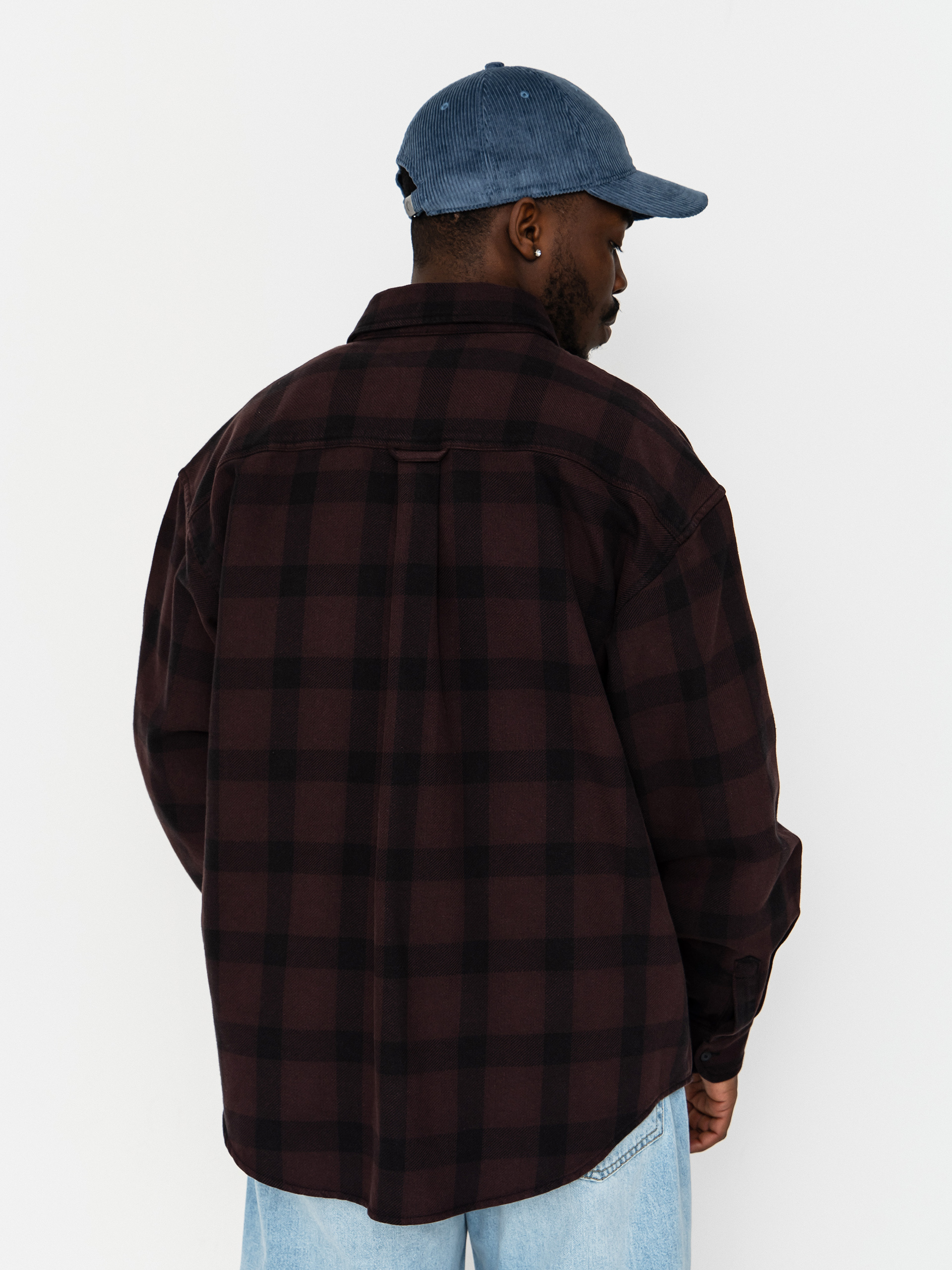 Cămașă Carhartt WIP Edmands (edmands check/natural/palisander)