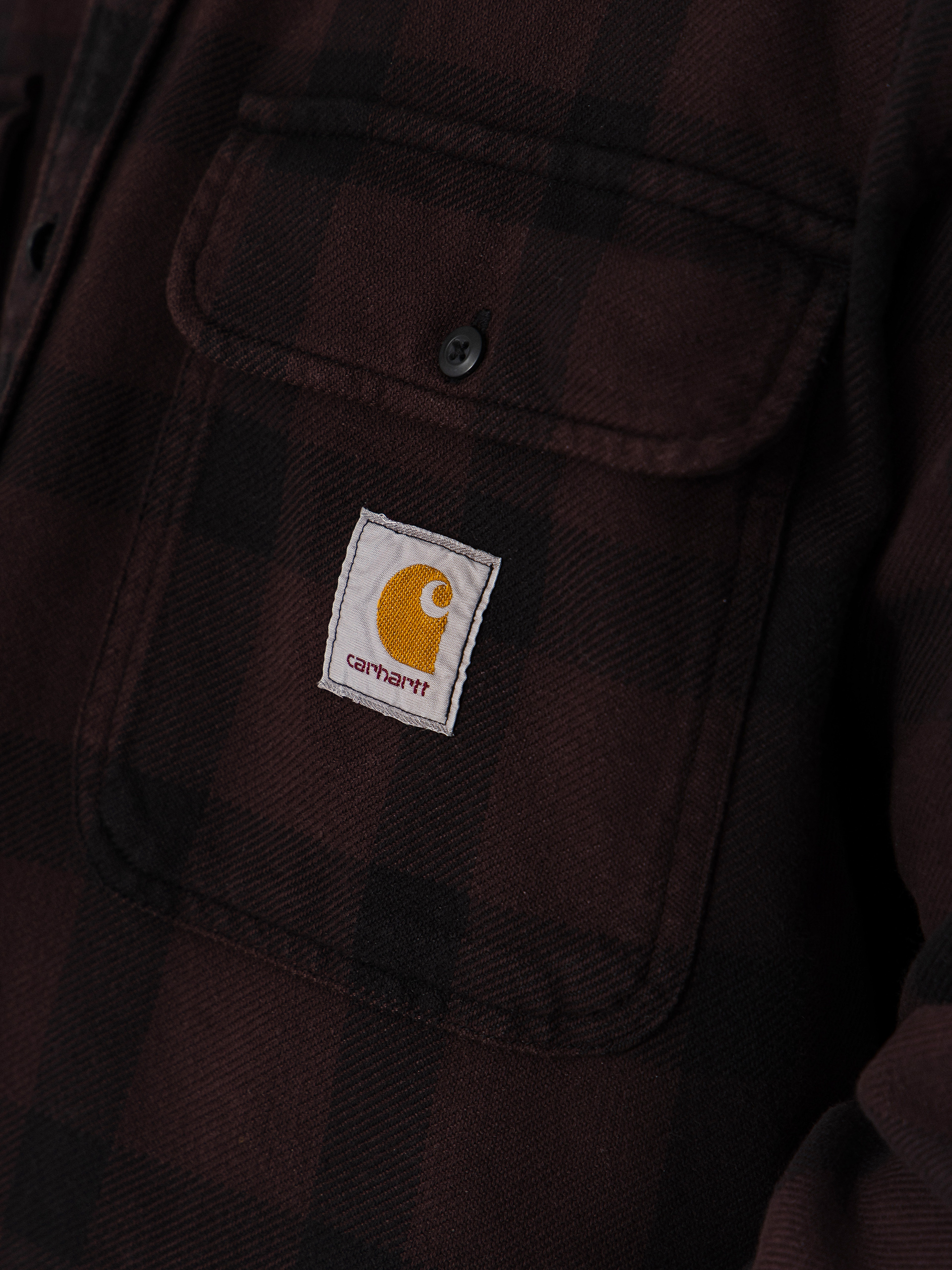 Cămașă Carhartt WIP Edmands (edmands check/natural/palisander)