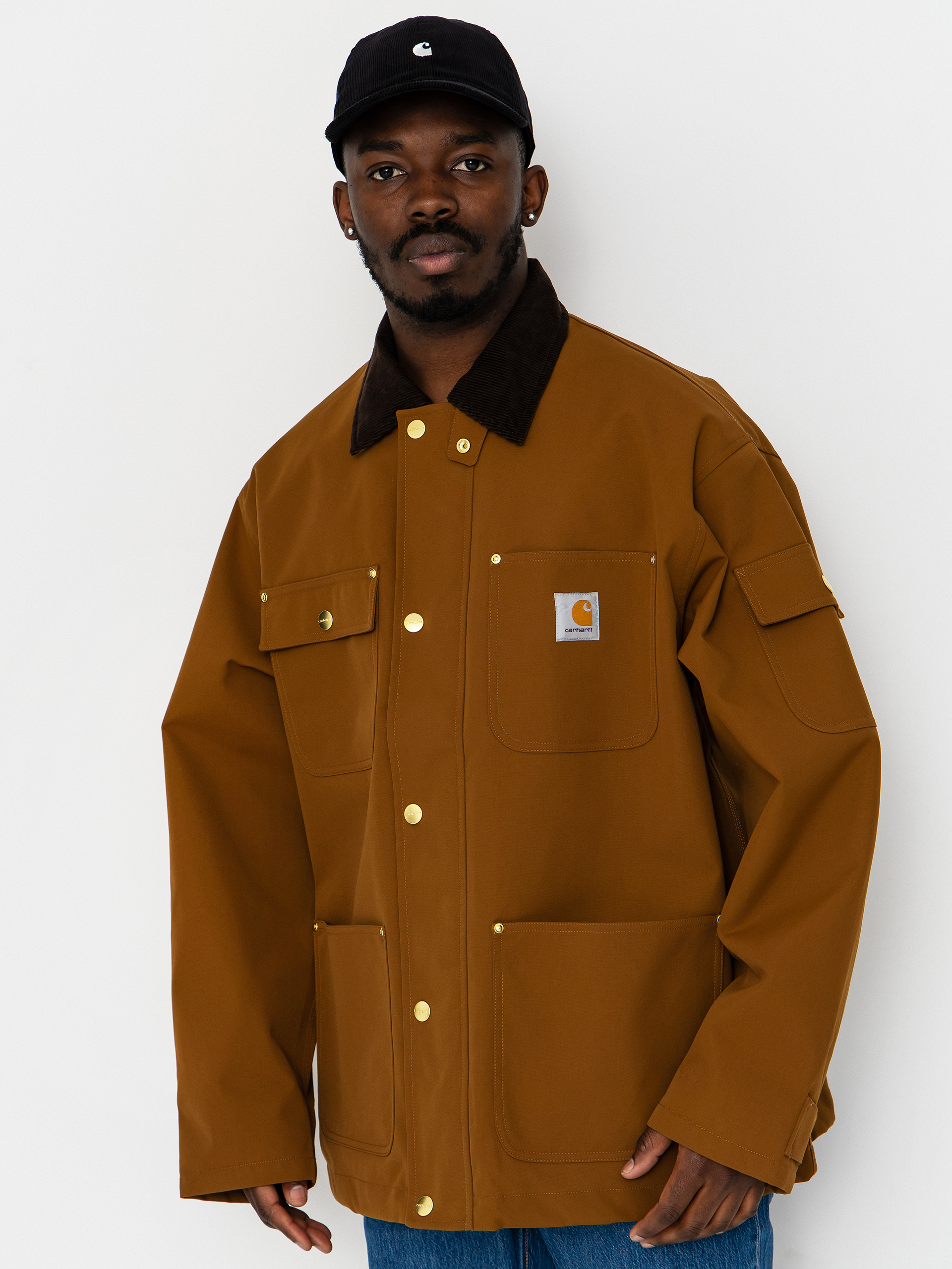 Geacu0103 Carhartt WIP Clapton (hamilton brown/tobacco)