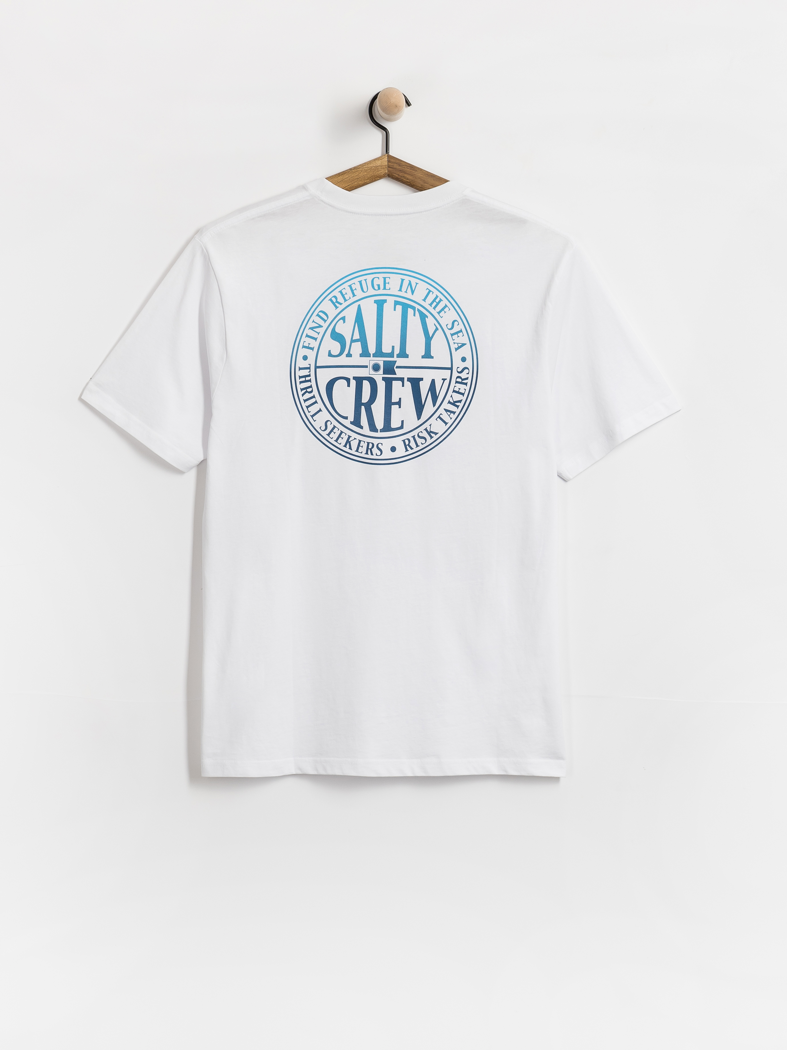Tricou Salty Crew Global (white)