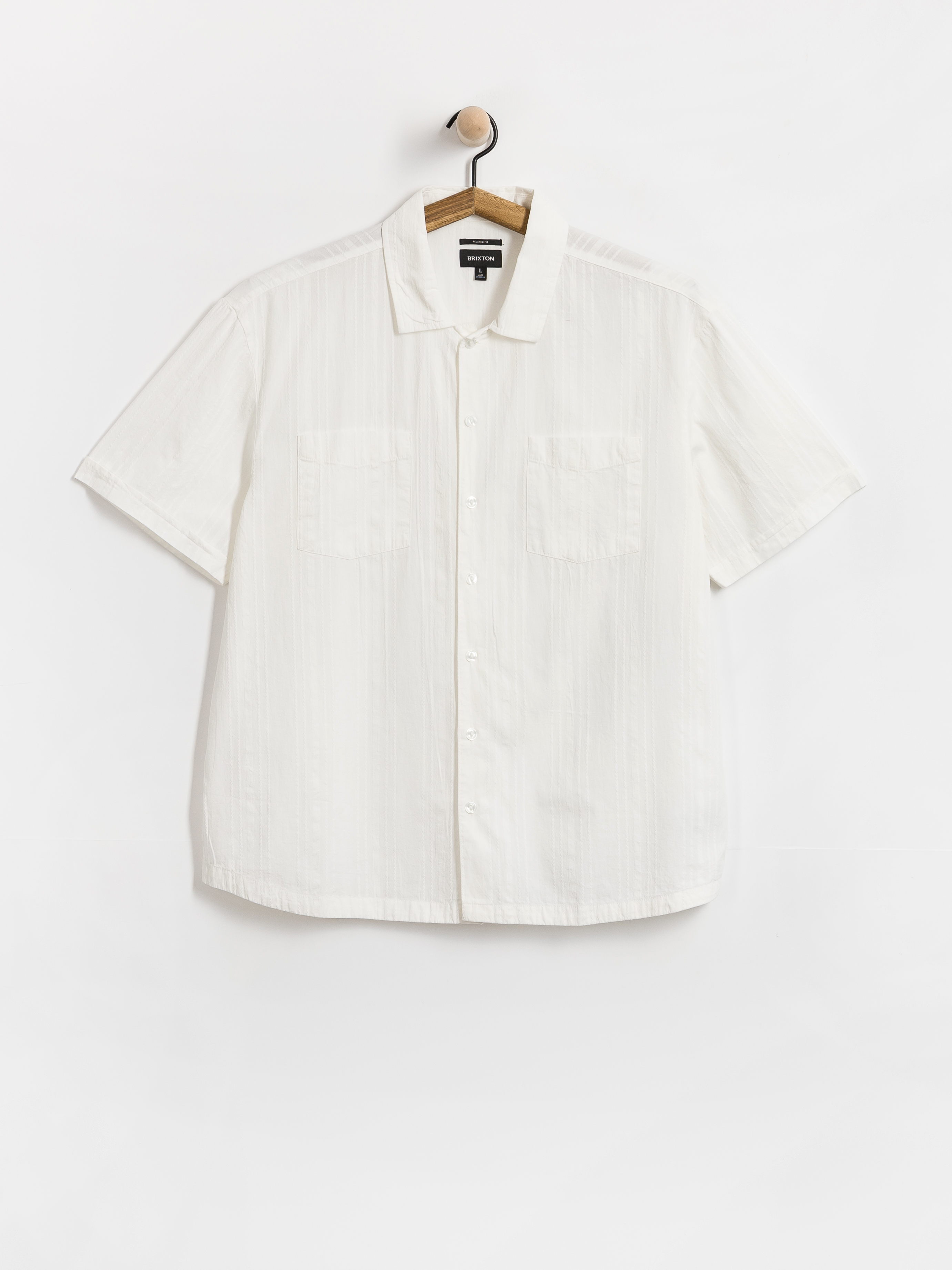 Cămașă Brixton The Vintage (off white jacquard stripe)
