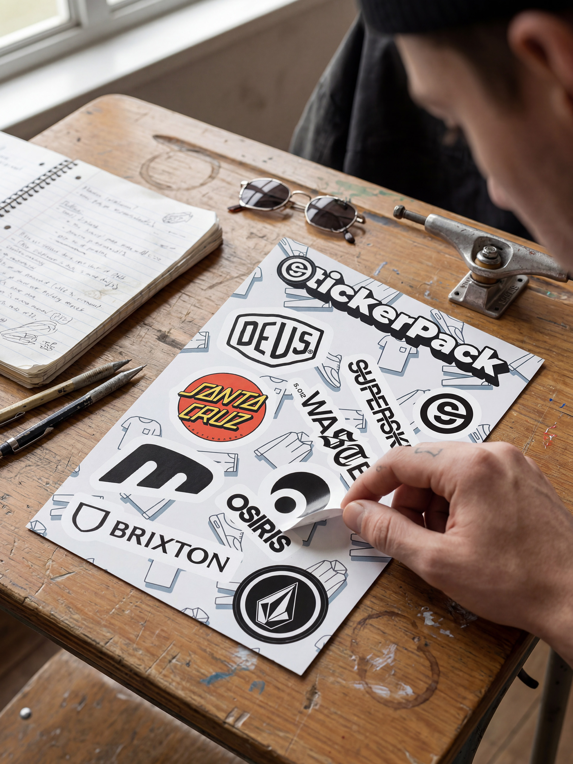 Stickere Supersklep Sticker Pack (street)