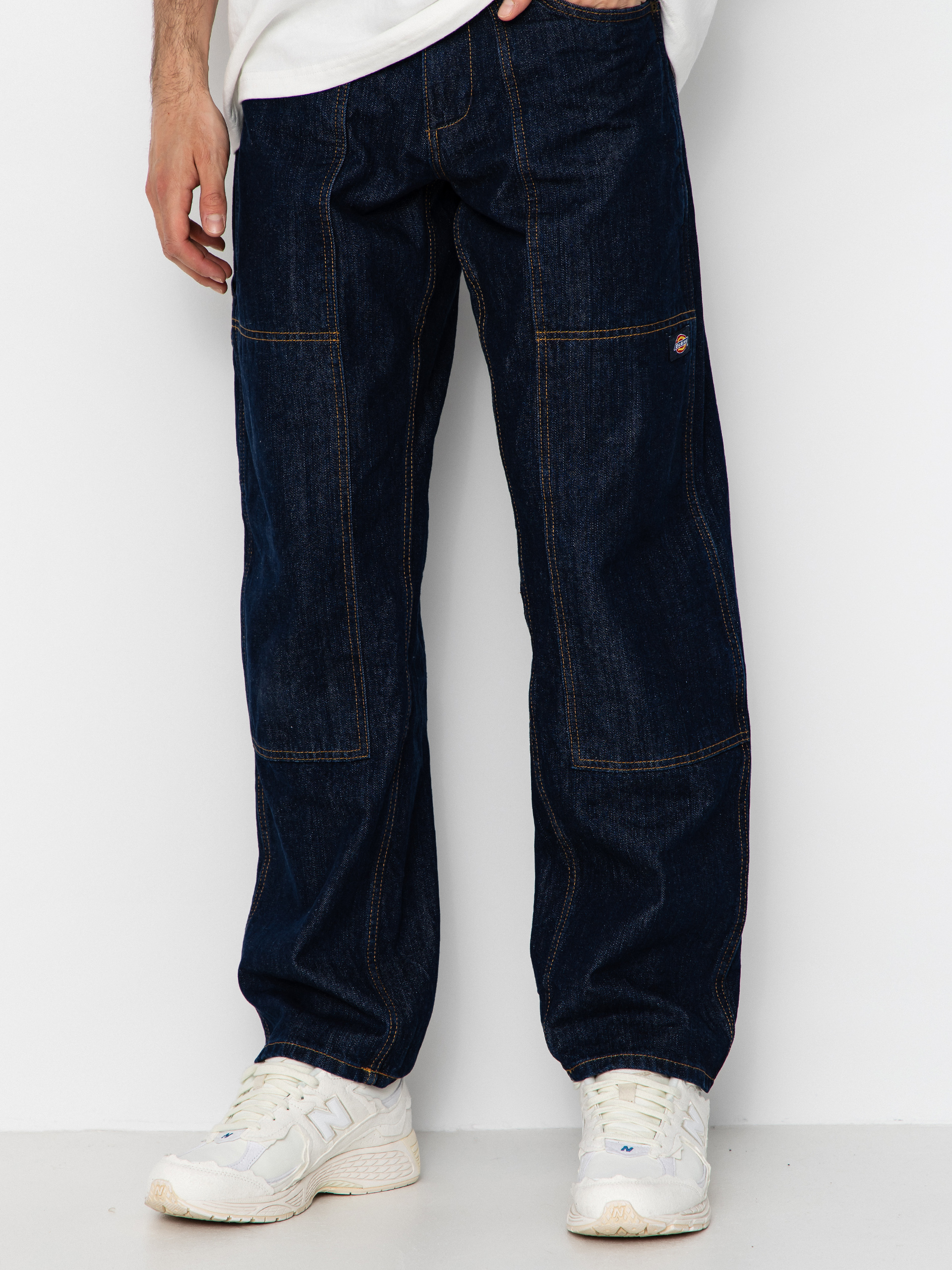 Pantaloni Dickies X Harley Davidson Denim Carpenter (rinsed indigo blue)