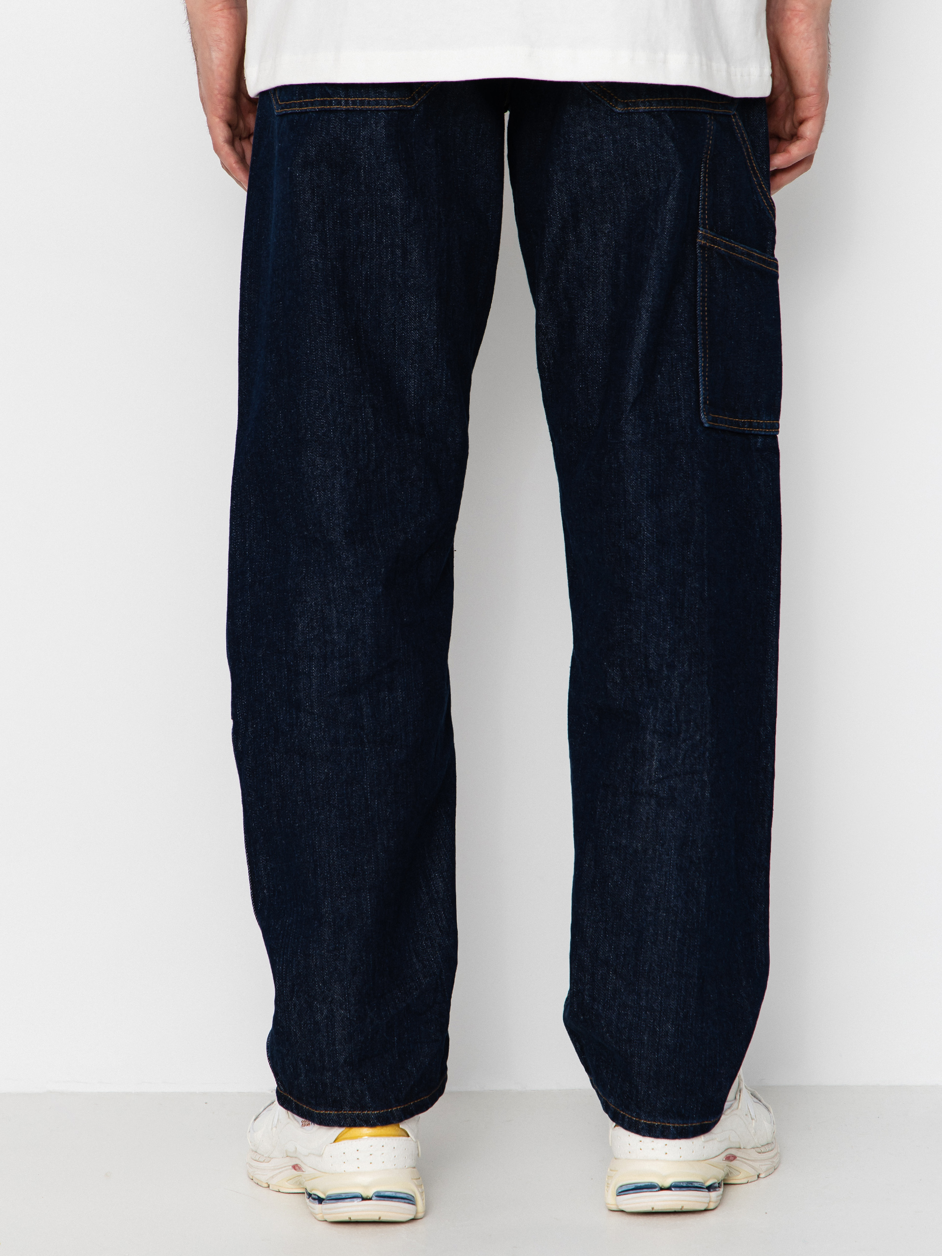 Pantaloni Dickies X Harley Davidson Denim Carpenter (rinsed indigo blue)