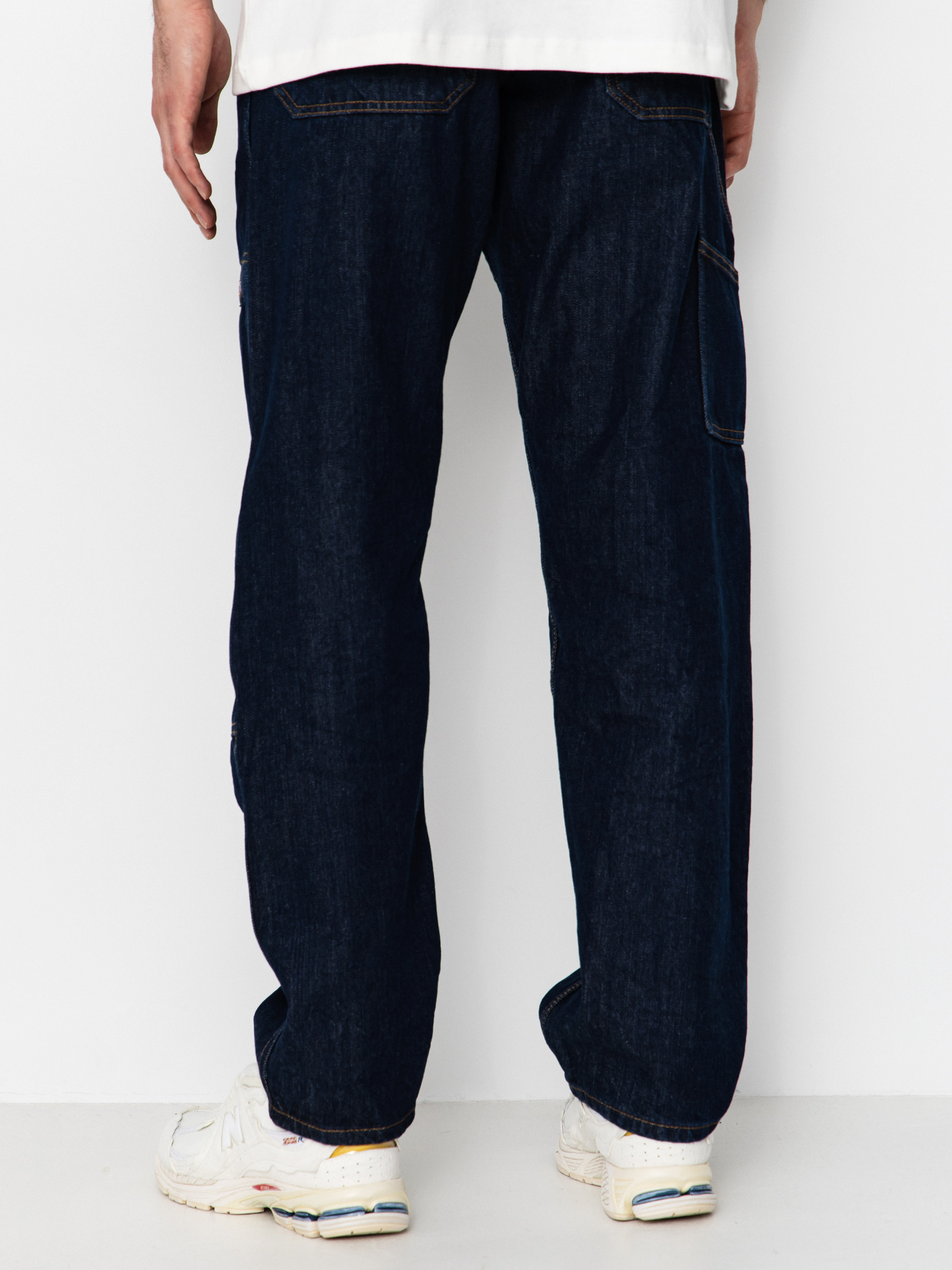 Pantaloni Dickies X Harley Davidson Denim Carpenter (rinsed indigo blue)