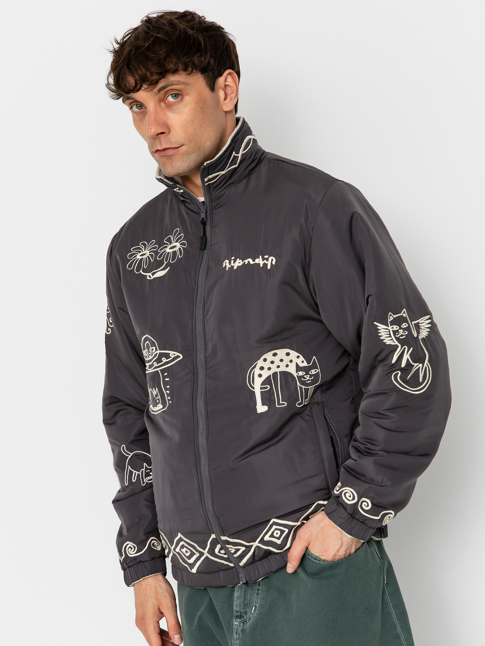 Geacă RipNDip Blonded Reversible (black)