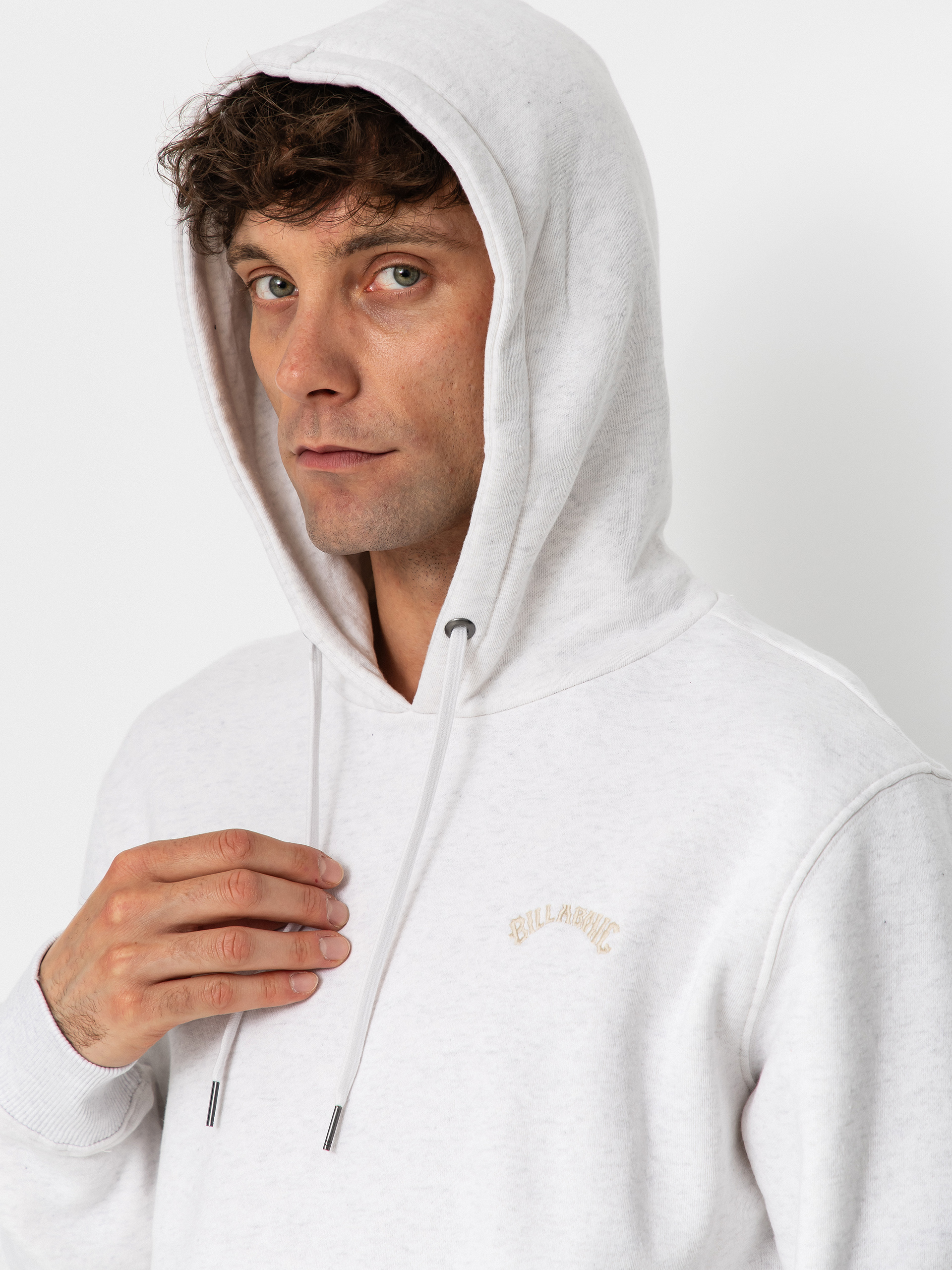 Hanorac cu glugă Billabong Arch HD (oatmeal heather)