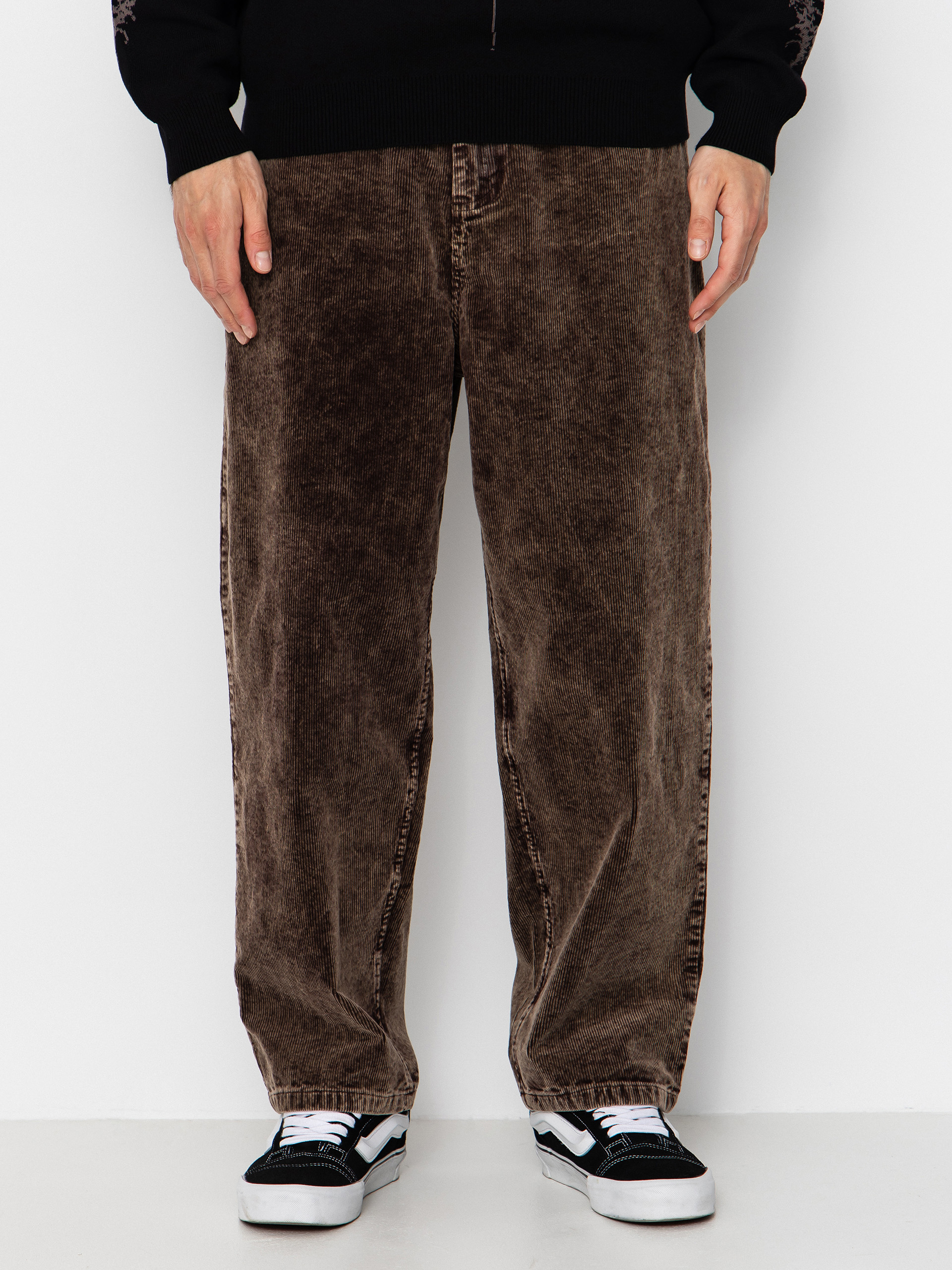 Pantaloni Wasted Paris Faded Corduroy Casper (faded brown)