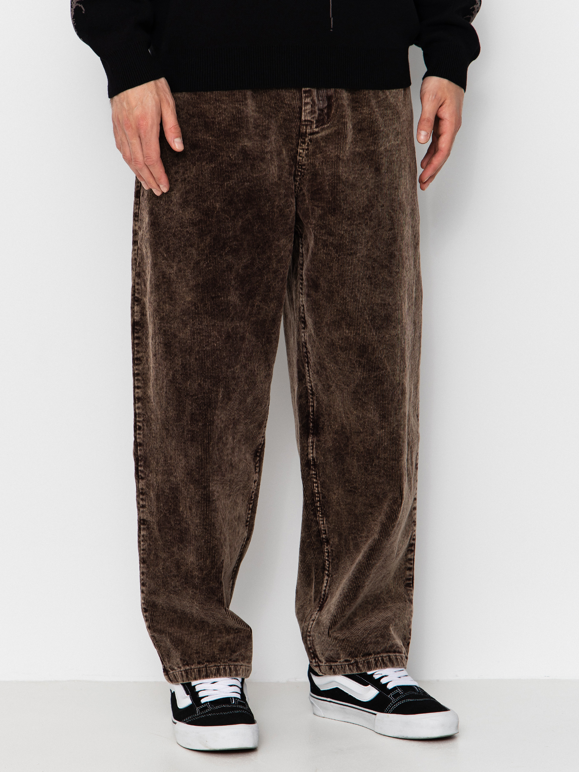 Pantaloni Wasted Paris Faded Corduroy Casper (faded brown)