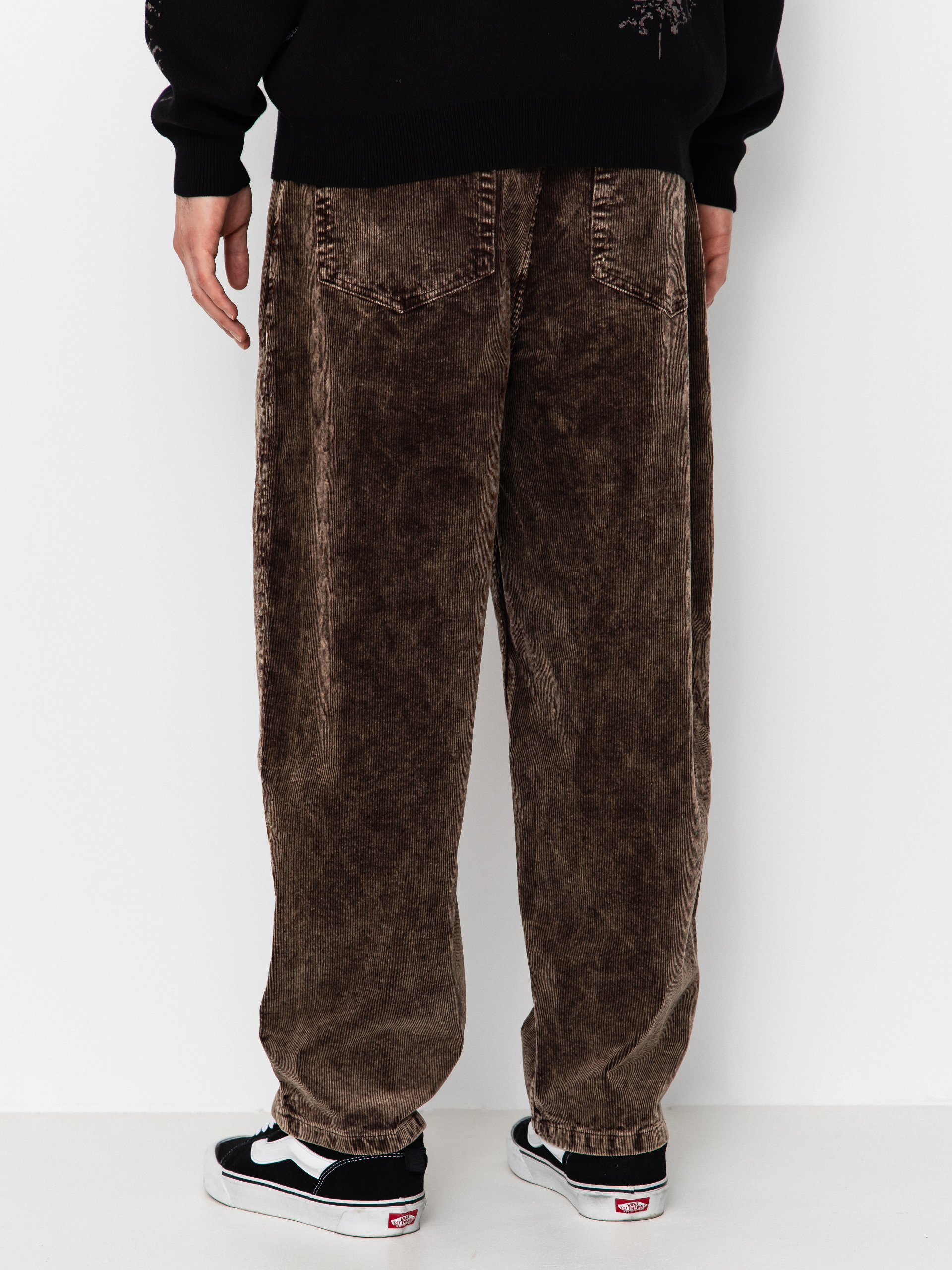 Pantaloni Wasted Paris Faded Corduroy Casper (faded brown)
