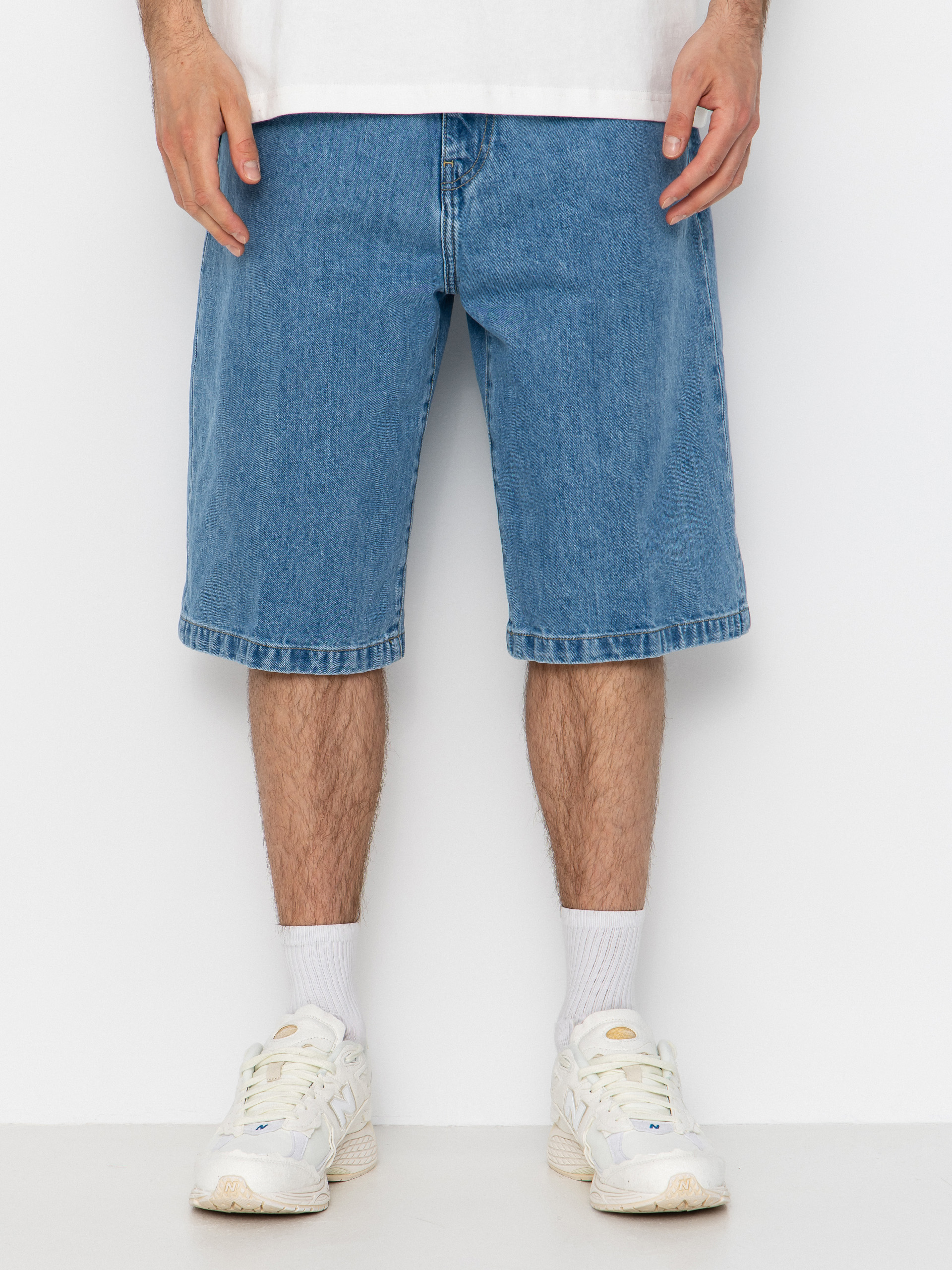 Pantaloni scurți Carhartt WIP Langdon (blue stone bleached)