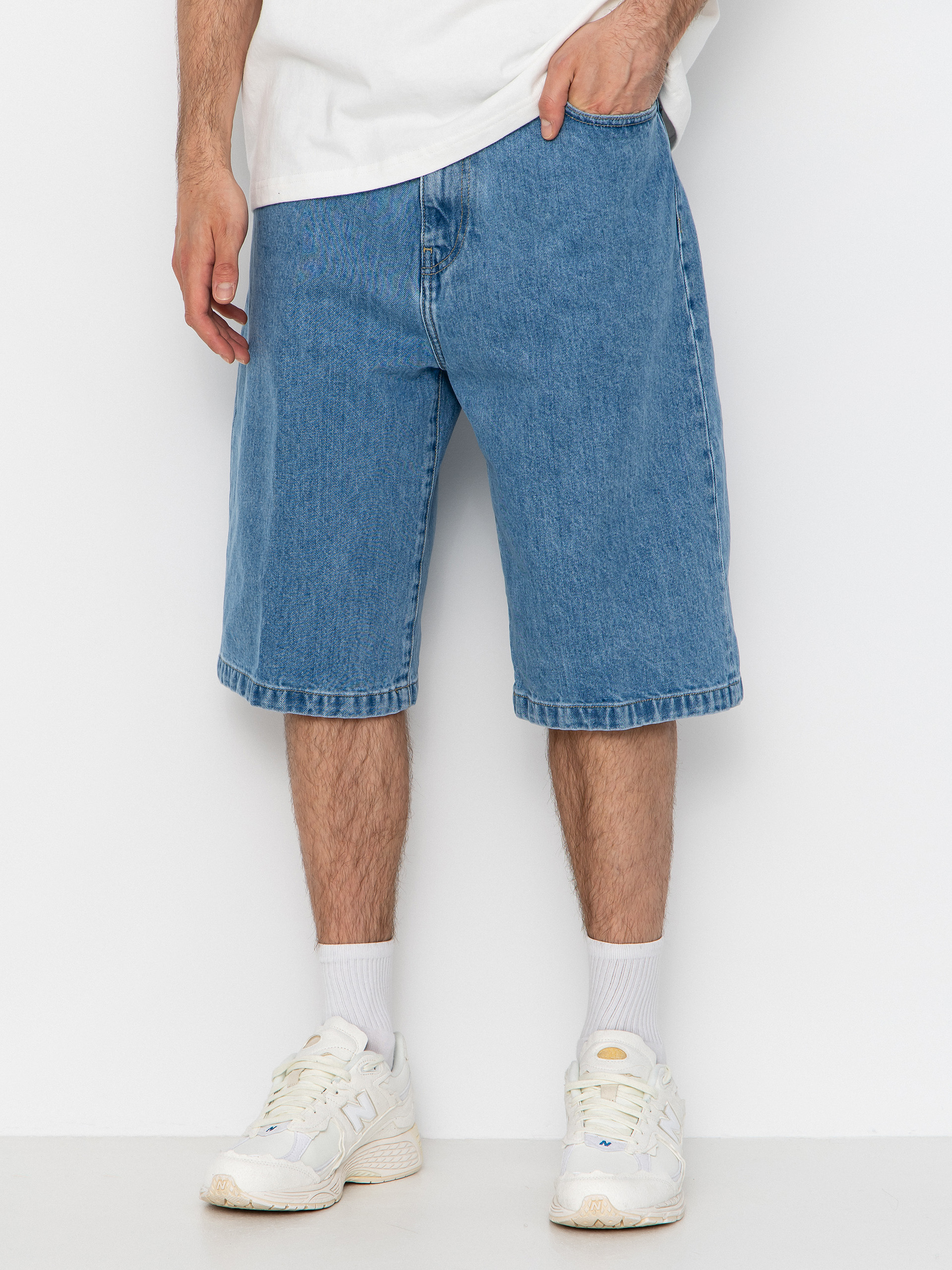 Pantaloni scurți Carhartt WIP Langdon (blue stone bleached)