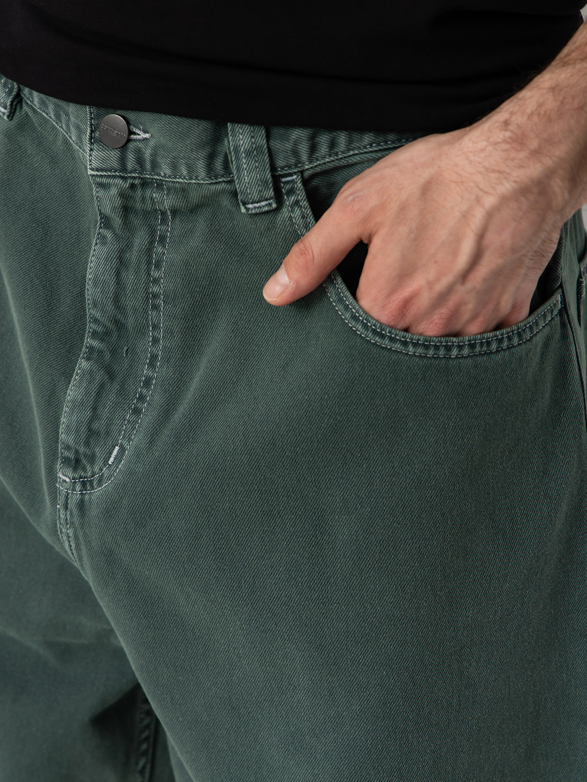 Pantaloni Carhartt WIP Brandon (velvet green)