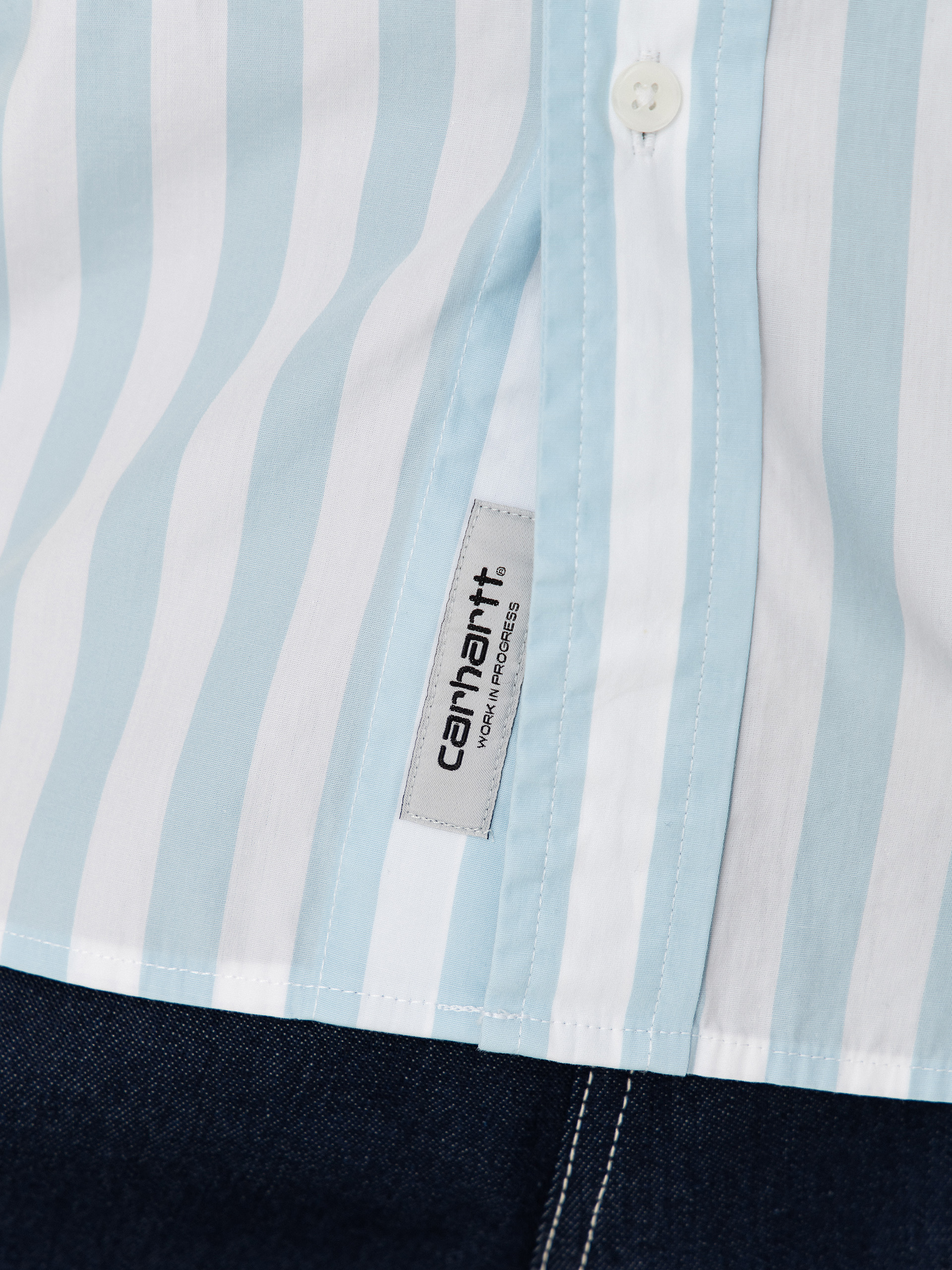 Cămașă Carhartt WIP Royce (royce stripe/icaria/white)