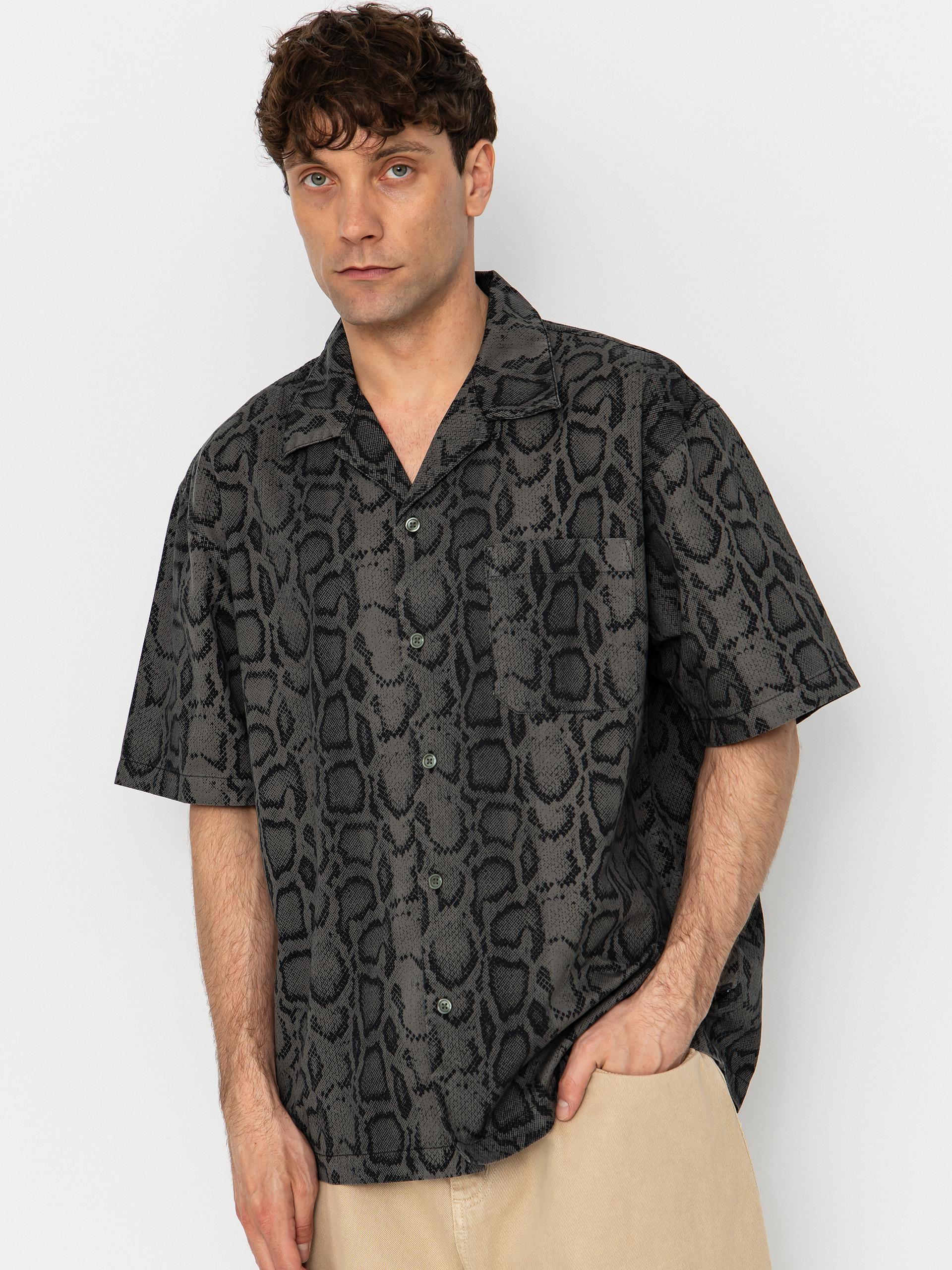 Cămașă Carhartt WIP Snake Camo (snake camo/leaf)