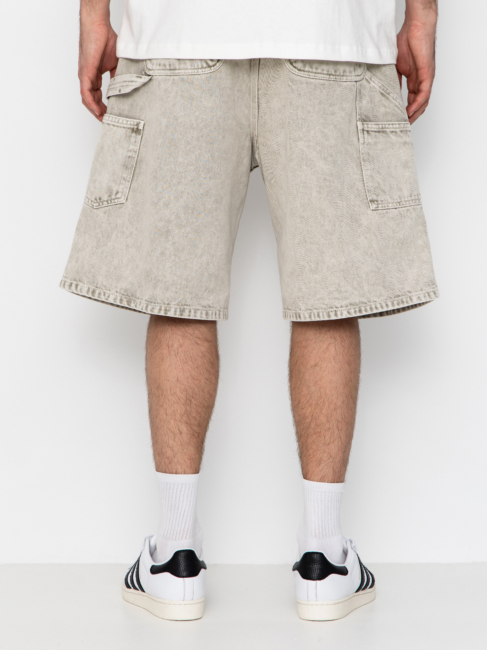 Pantaloni scurți Carhartt WIP OG Single Knee (opuntia chalk wash)