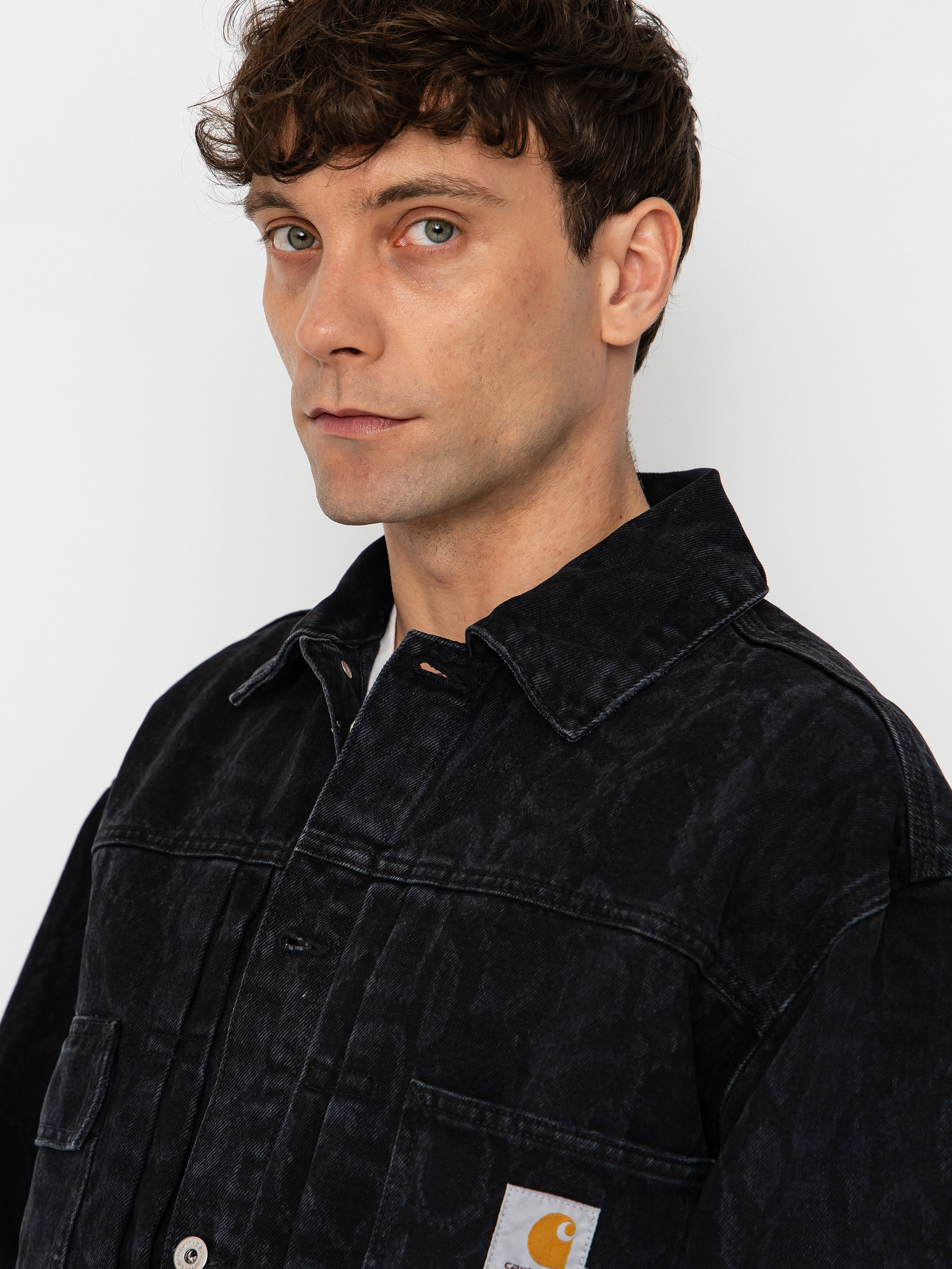 Geacă Carhartt WIP Belmar (snake camo/black)