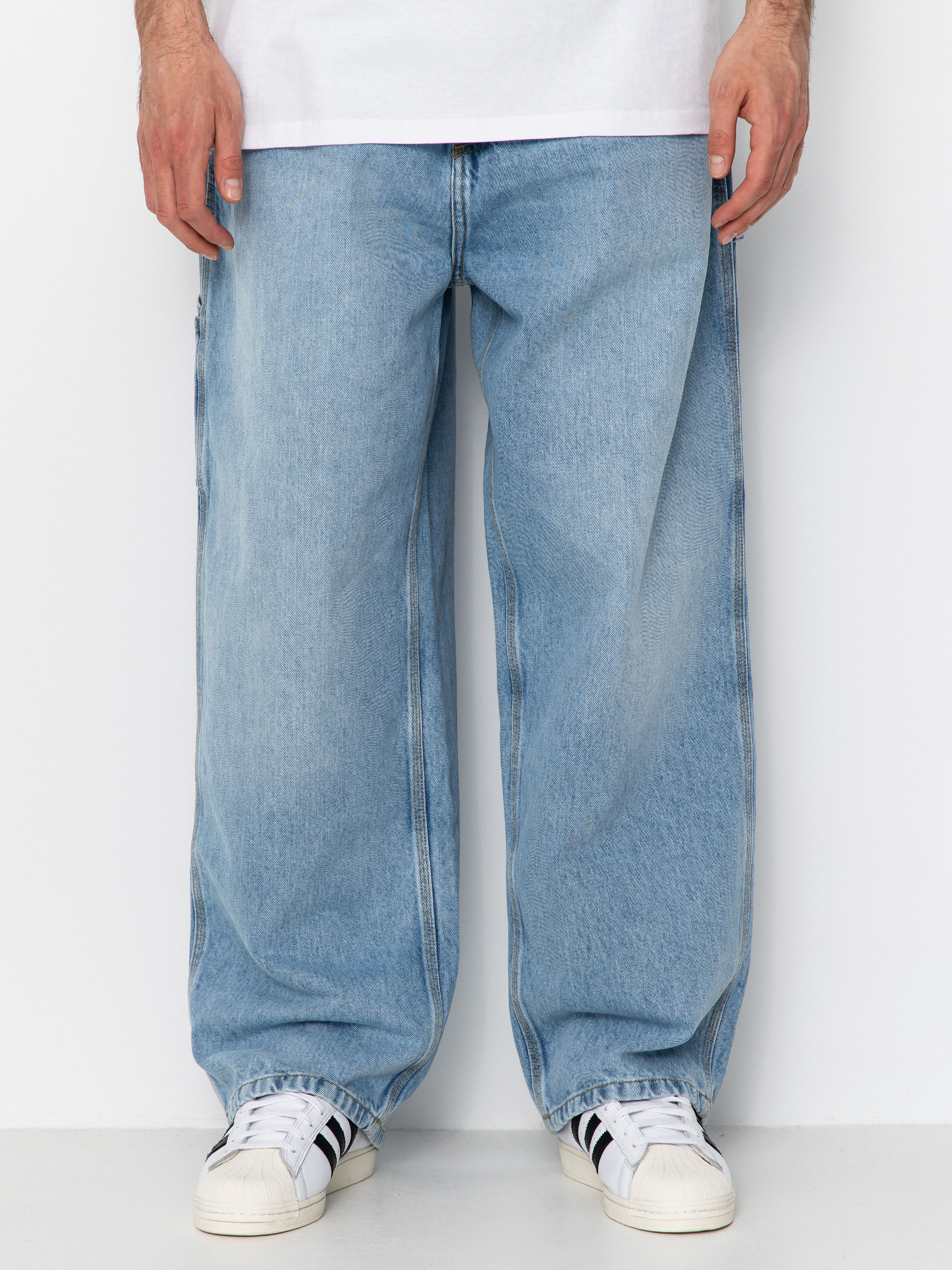 Pantaloni Carhartt WIP Belmont (blue heavy worn bleached)
