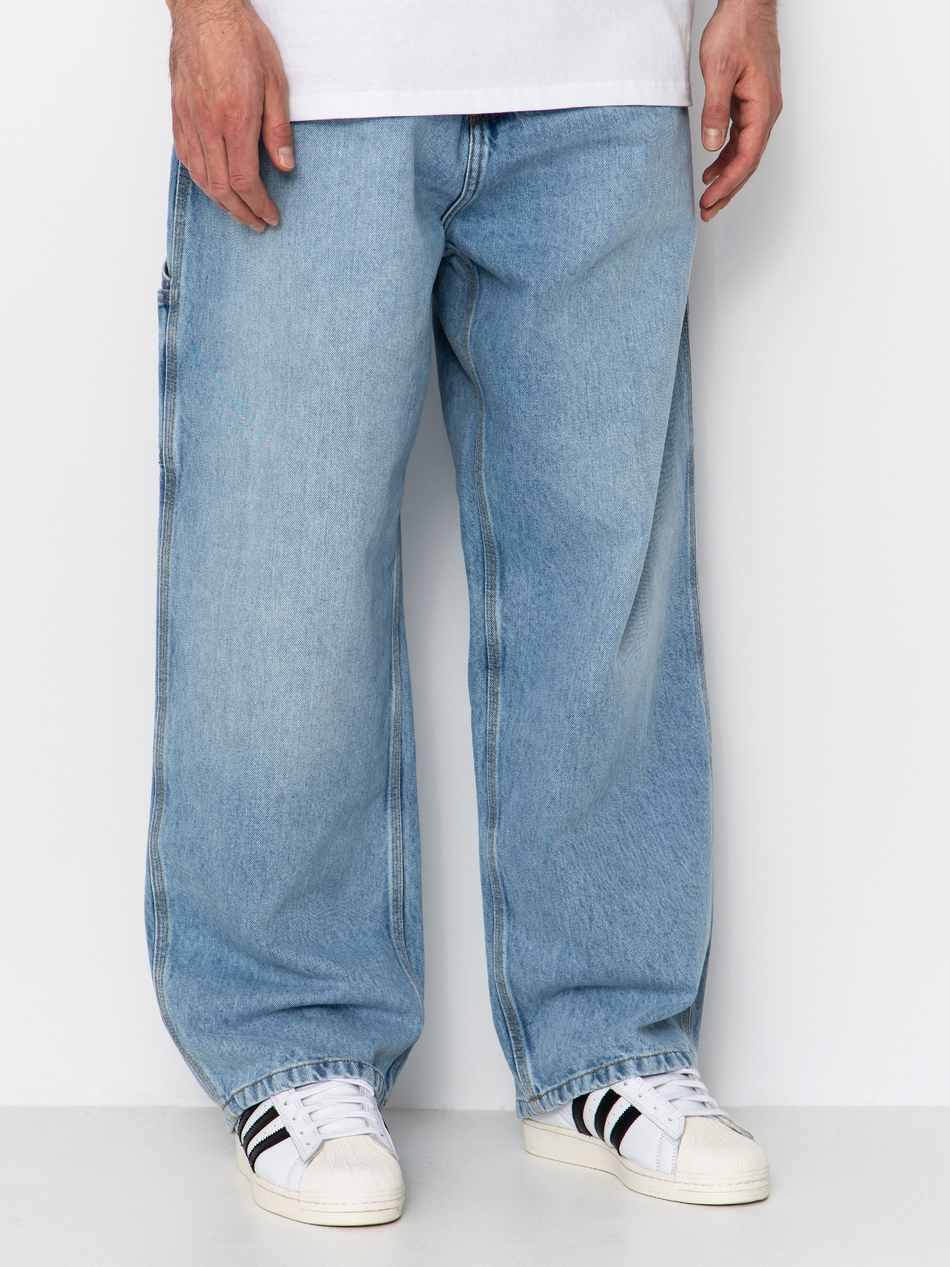 Pantaloni Carhartt WIP Belmont (blue heavy worn bleached)