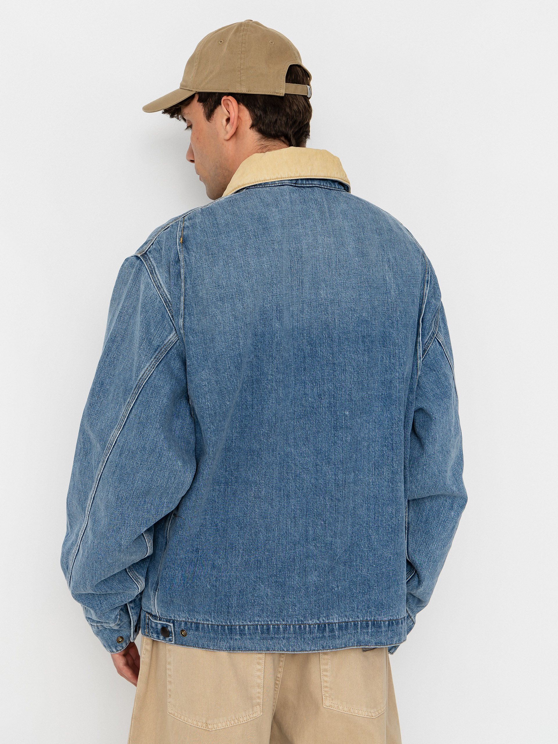 Geacă Carhartt WIP OG Detroit (blue/dusty h brown)