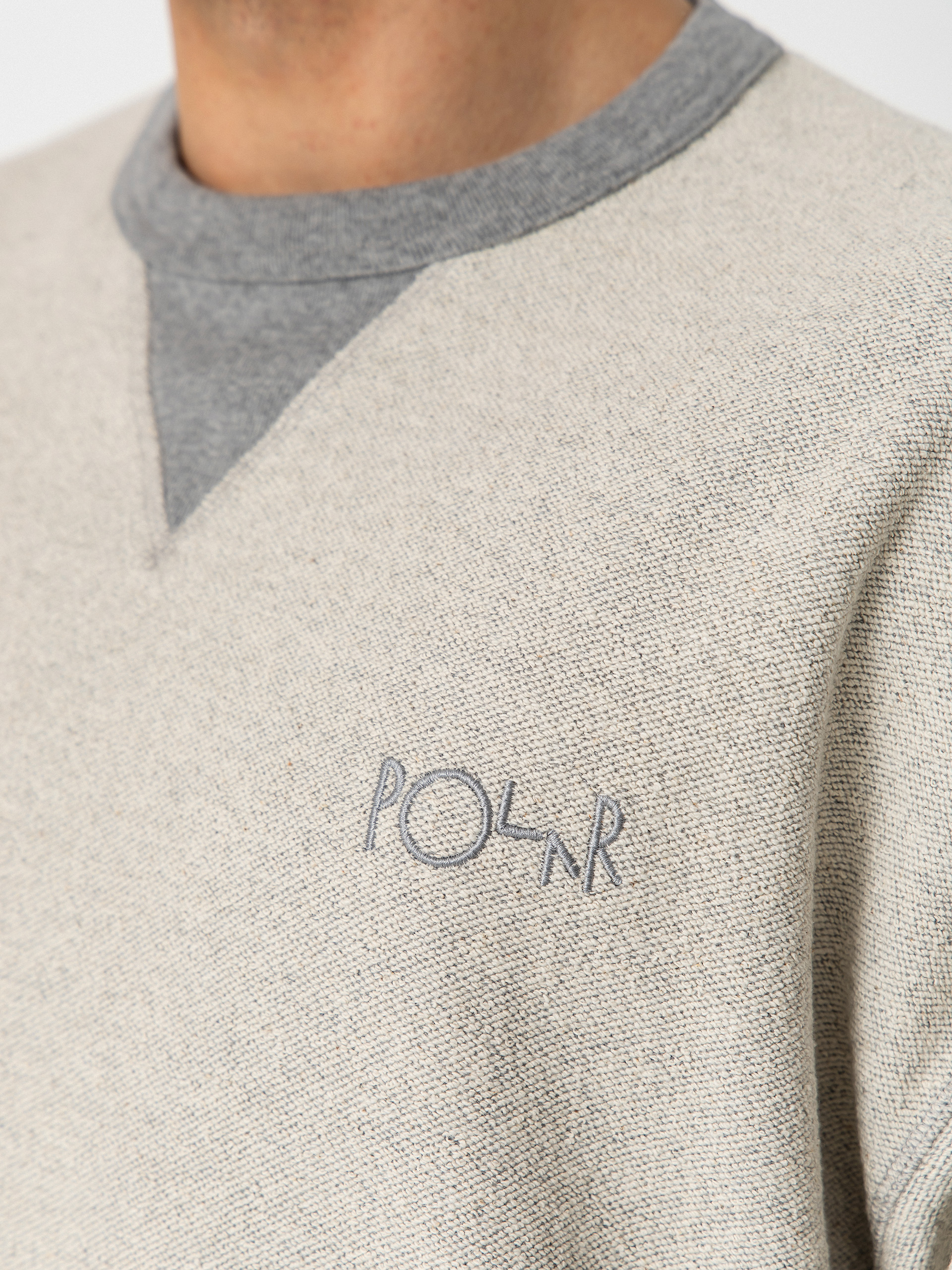 Pulover Polar Skate Reversed (heather grey)