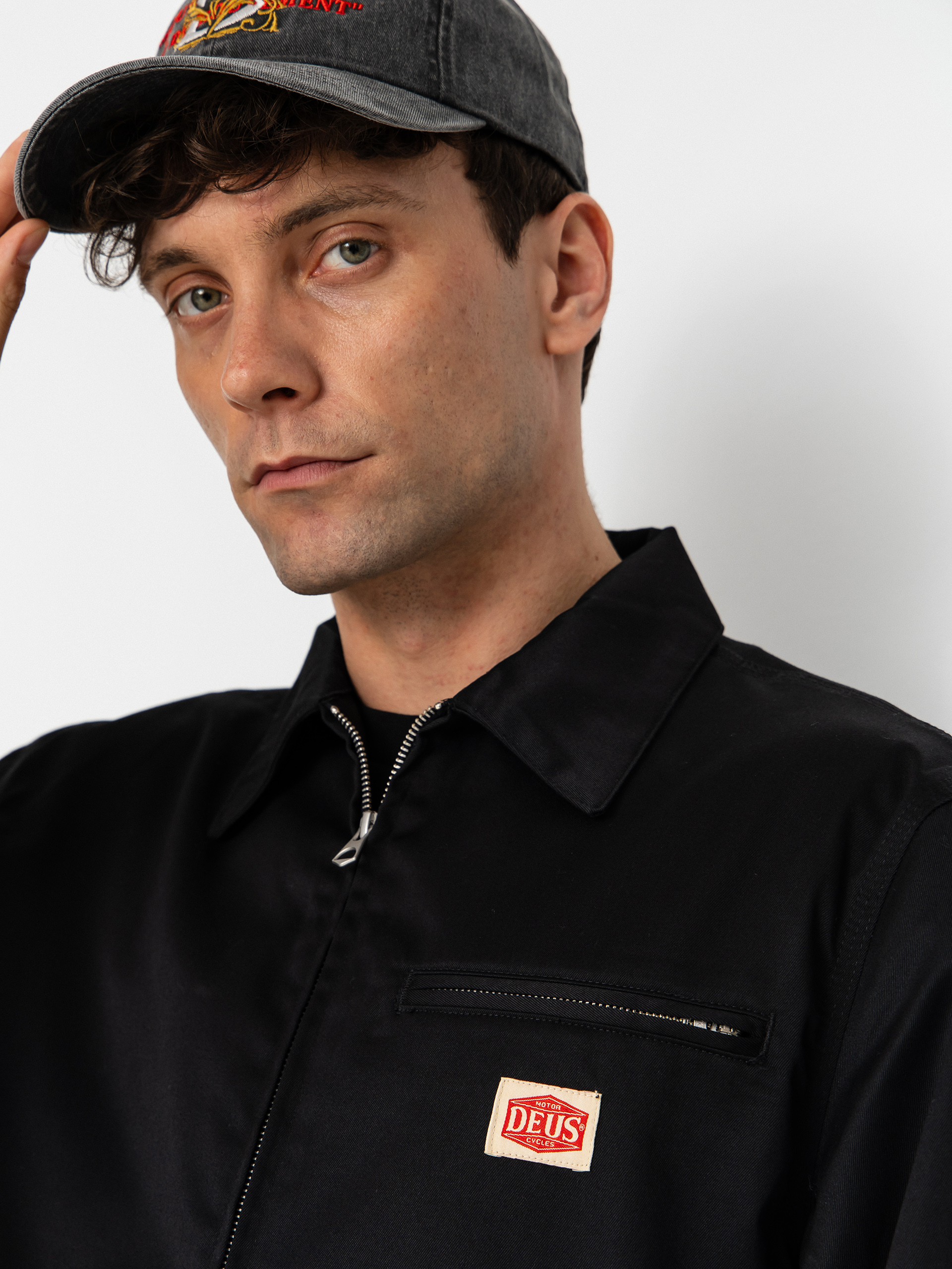 Geacă Deus Ex Machina Service Work (black)