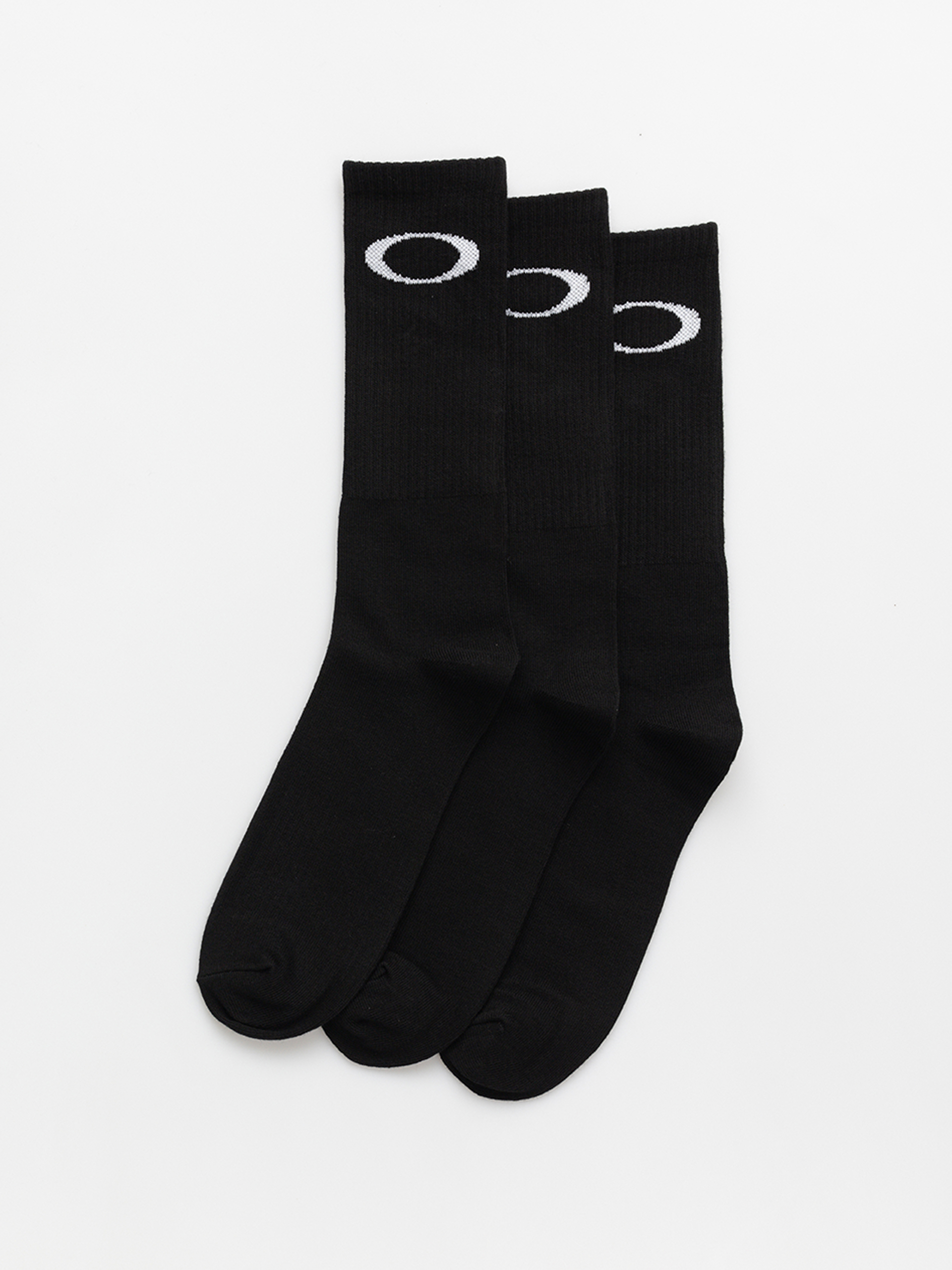 Șosete Oakley Ellipse Crew (blackout)