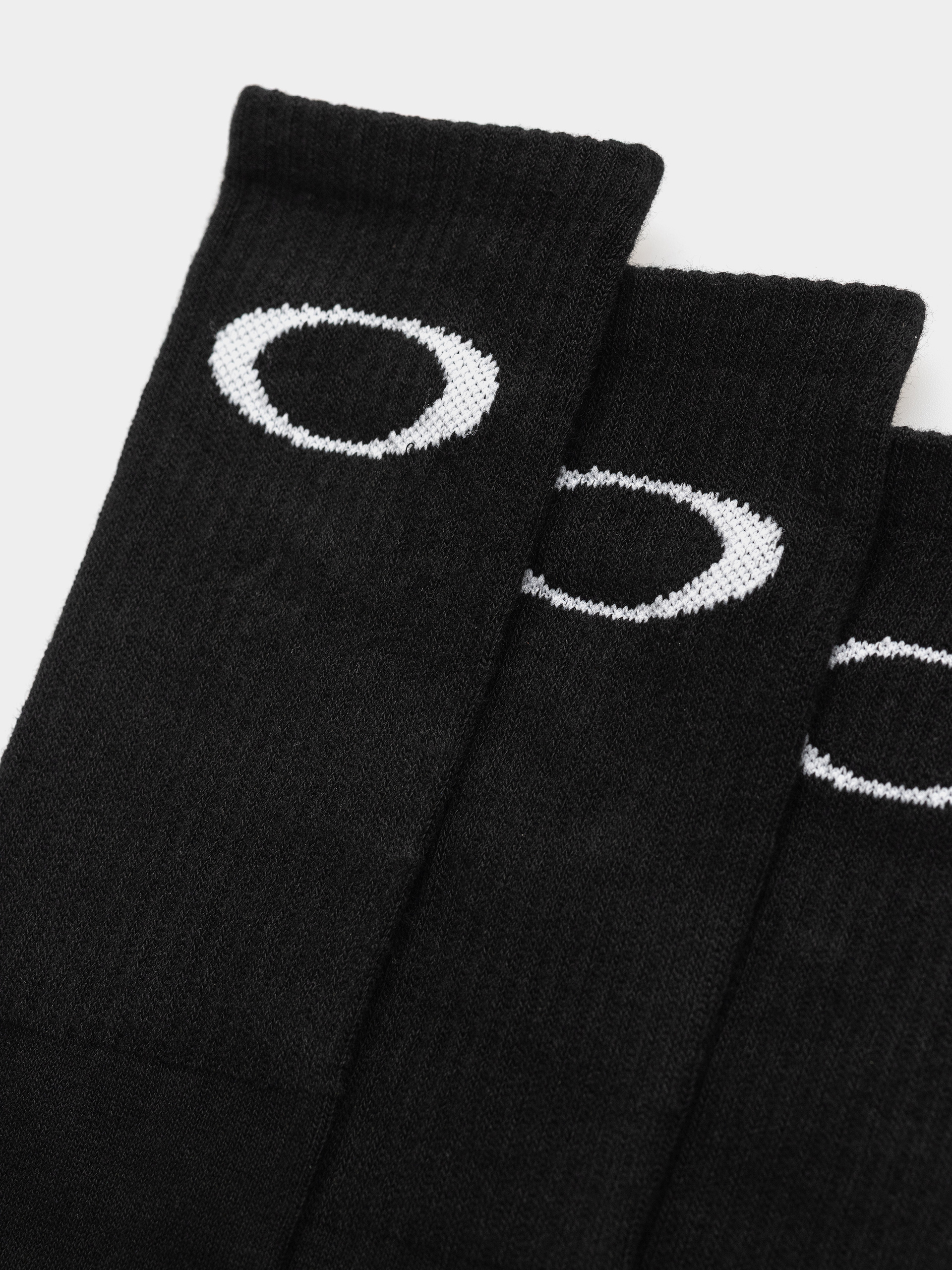 Șosete Oakley Ellipse Crew (blackout)